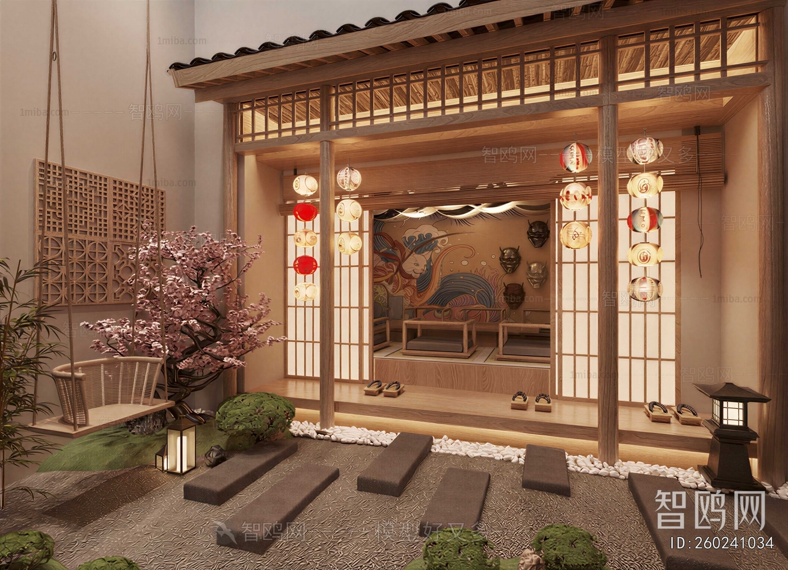 Japanese Style Facade Element