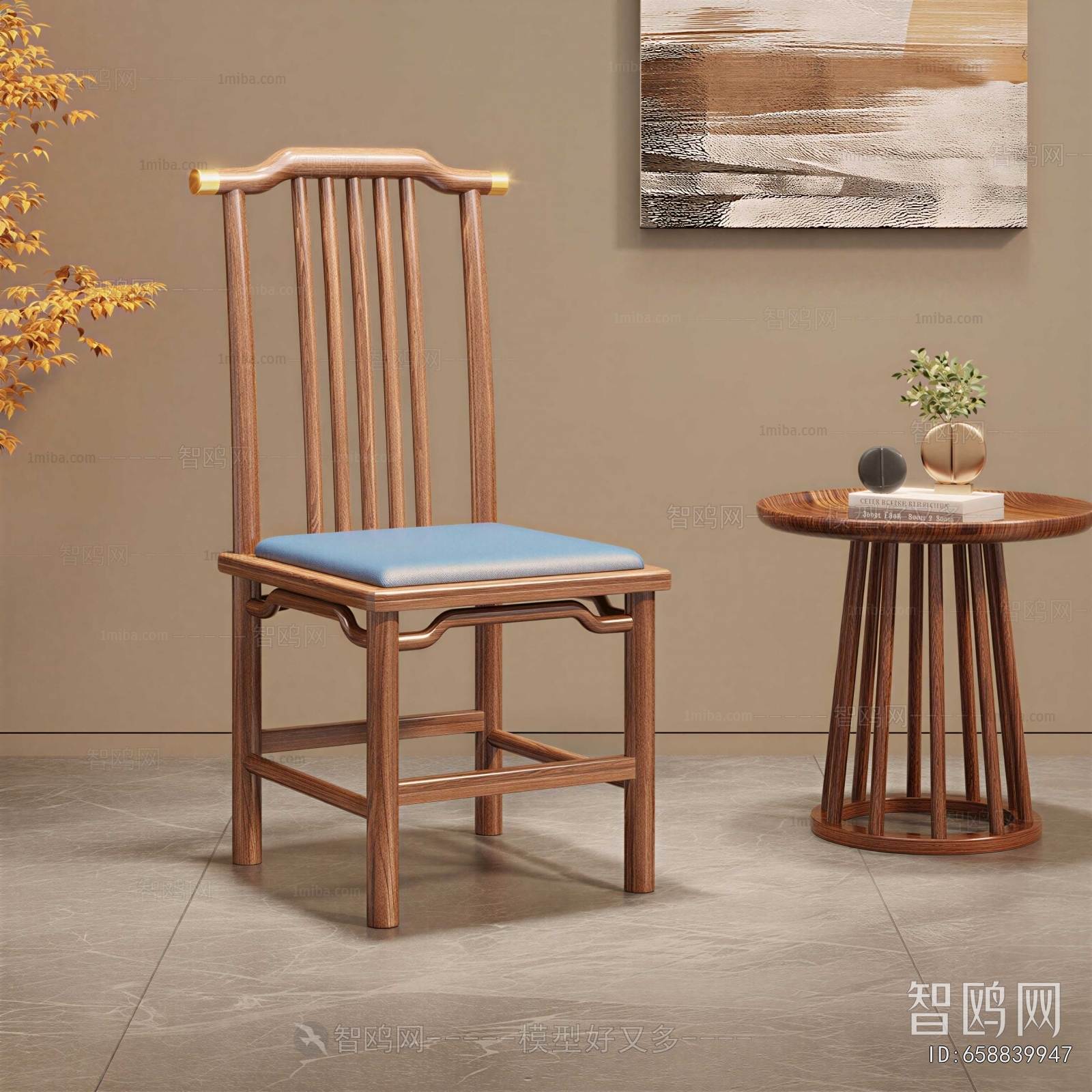 New Chinese Style Dining Chair