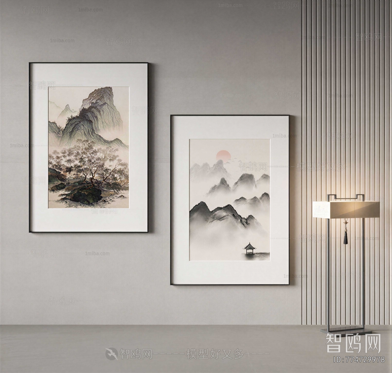 New Chinese Style Painting