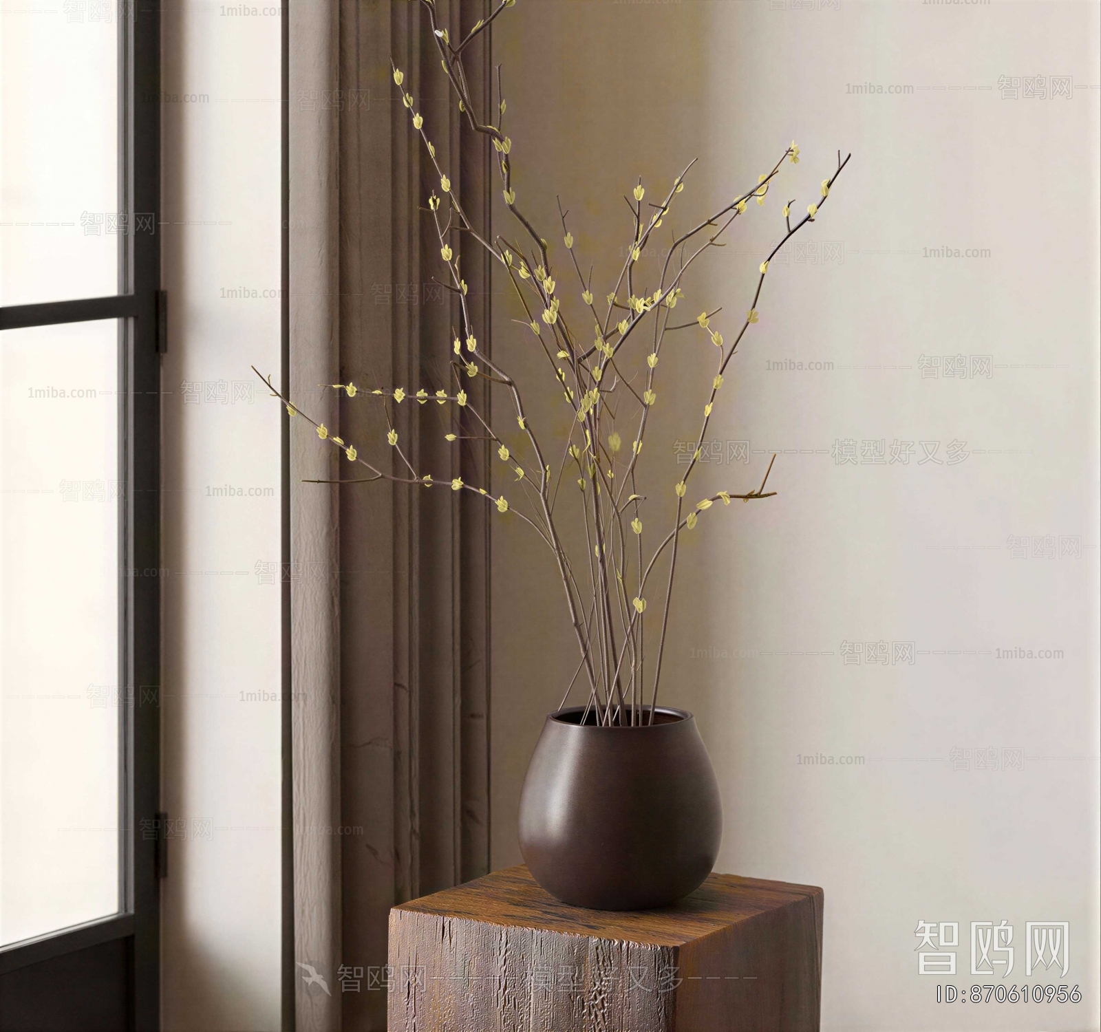 New Chinese Style Flower Arrangement