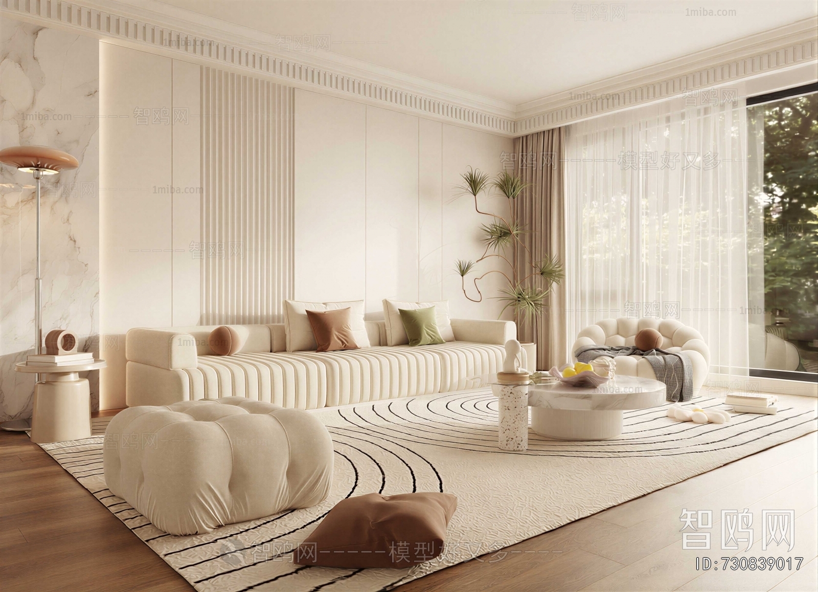 French Style A Living Room