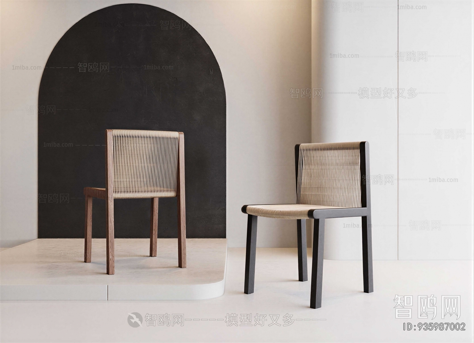 Wabi-sabi Style Dining Chair
