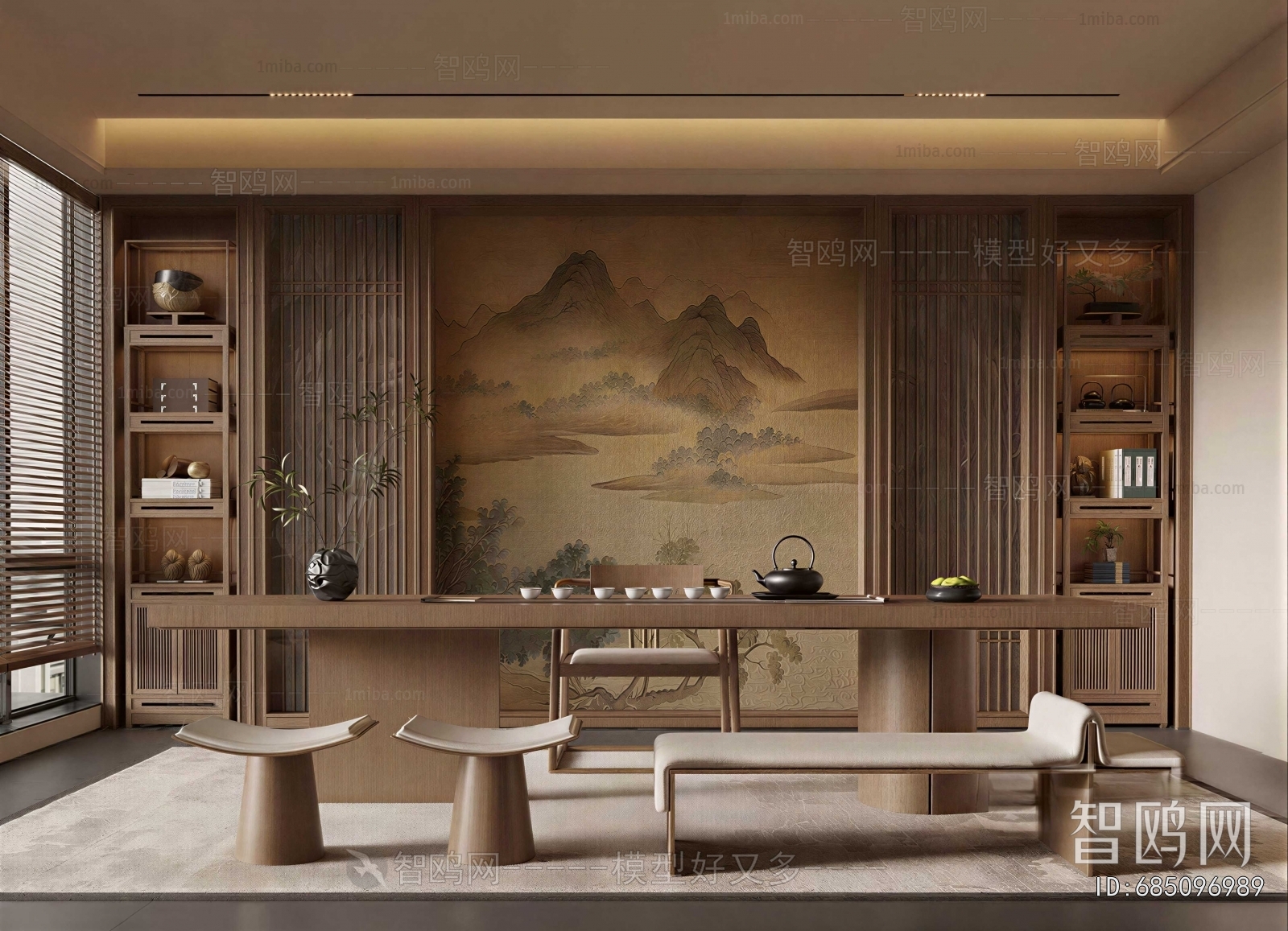 New Chinese Style Tea House