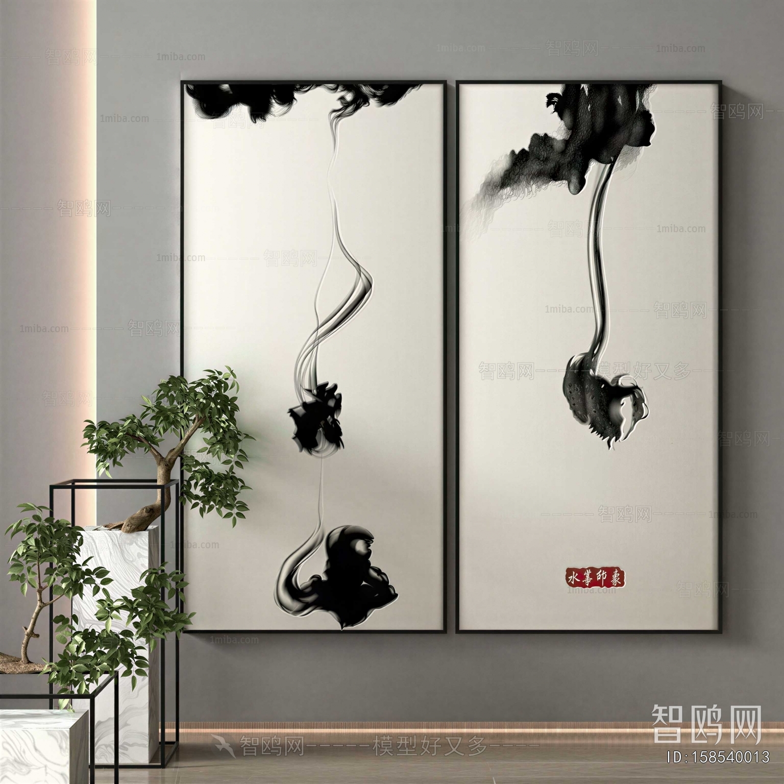 New Chinese Style Painting