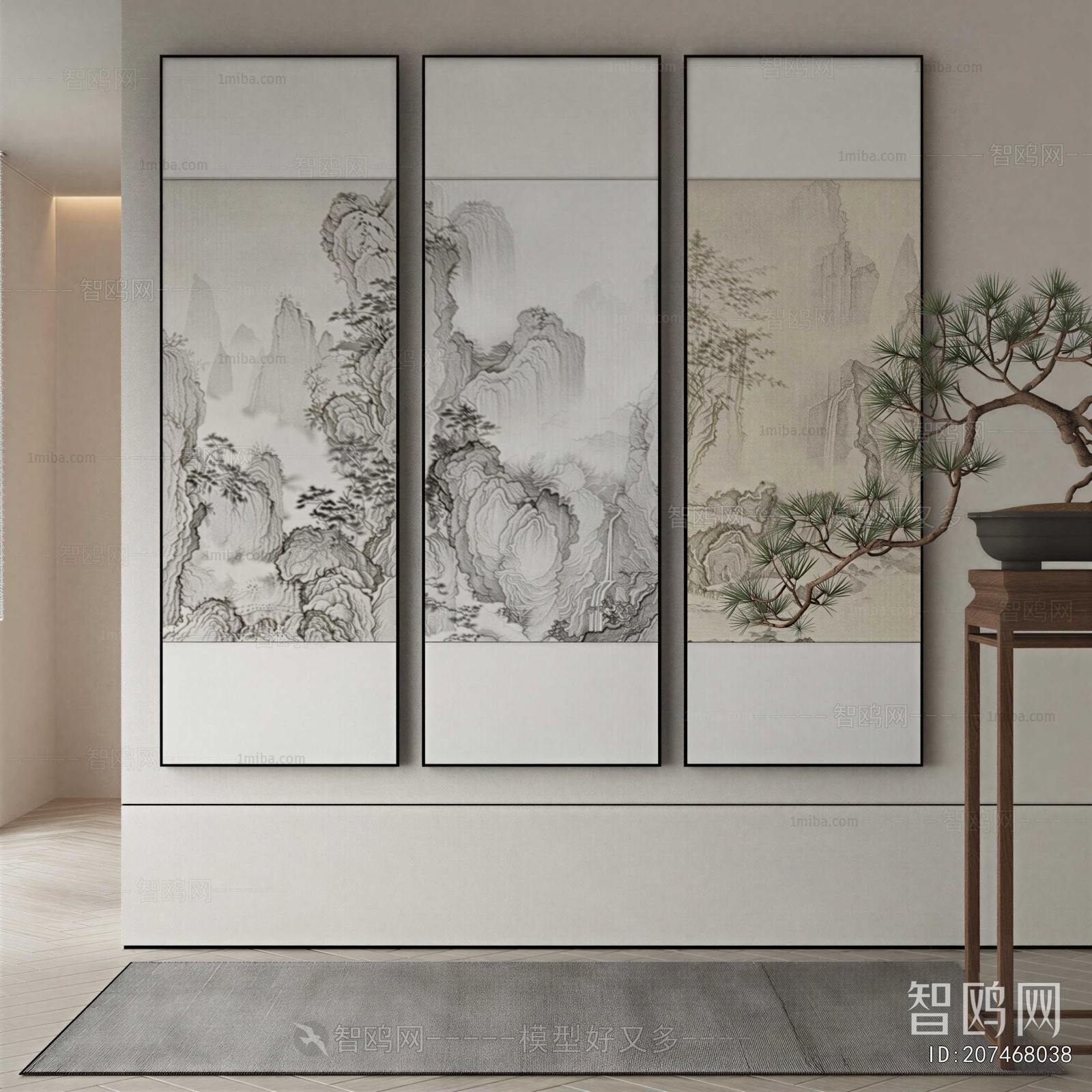 New Chinese Style Painting