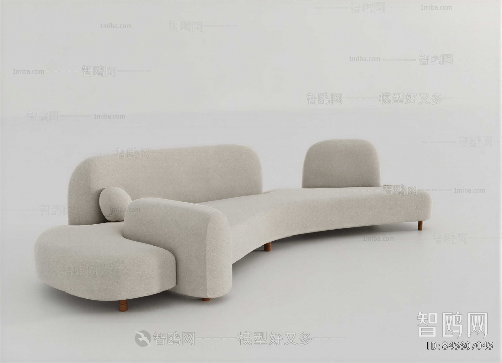 Modern Curved Sofa