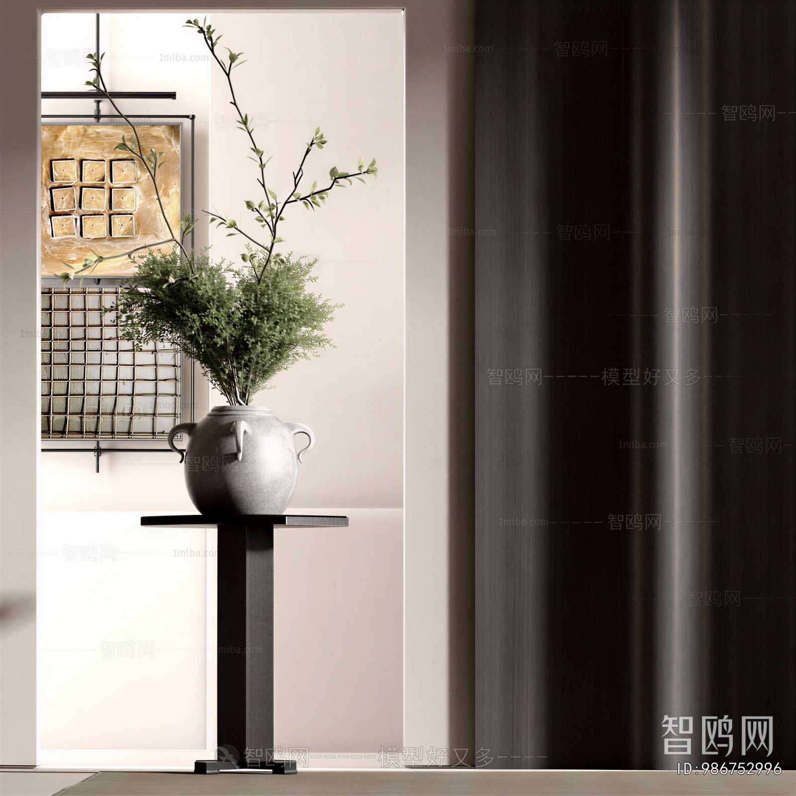 New Chinese Style Flower Arrangement