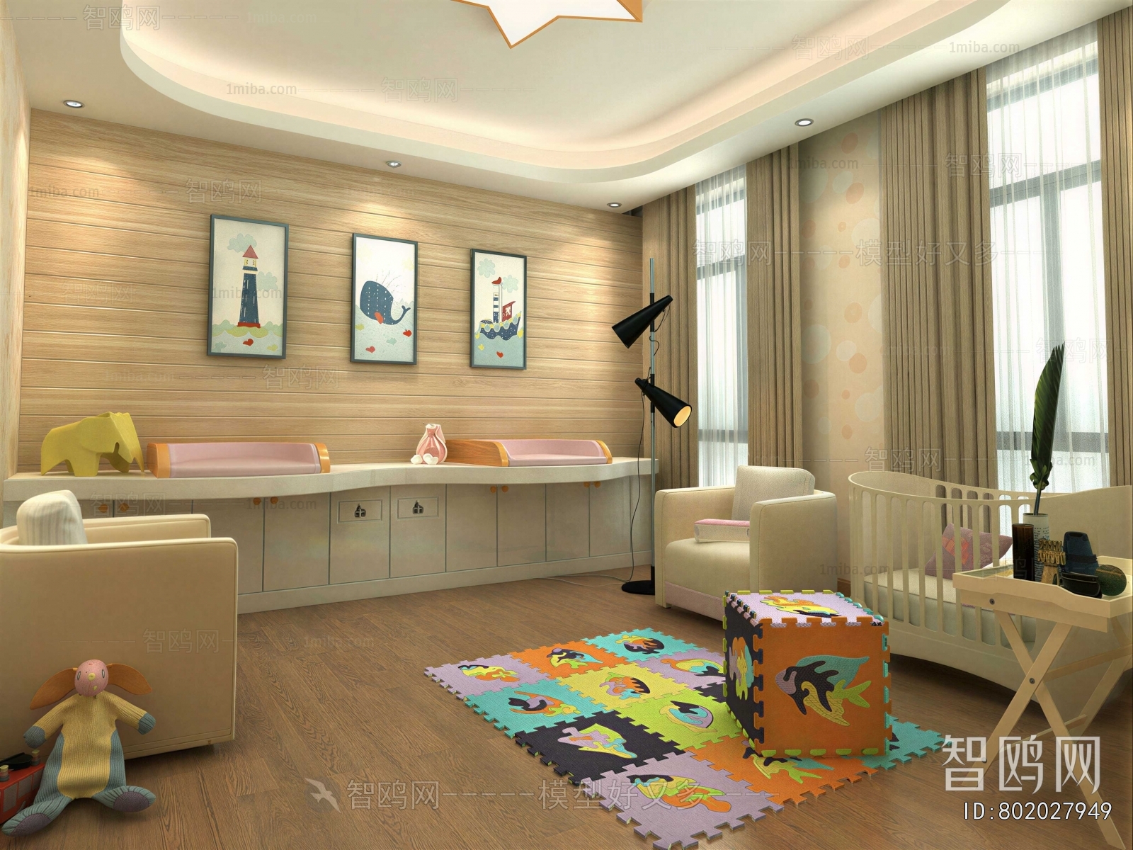 Nordic Style Children's Room