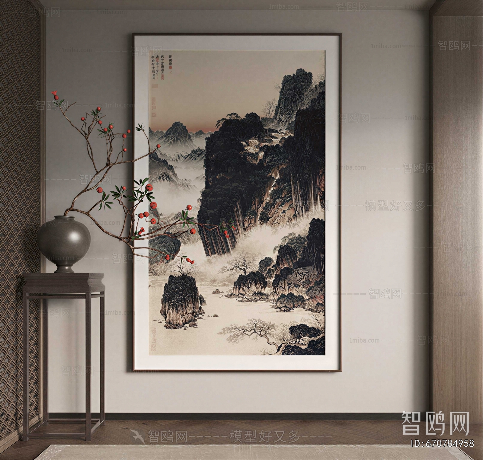 New Chinese Style Painting