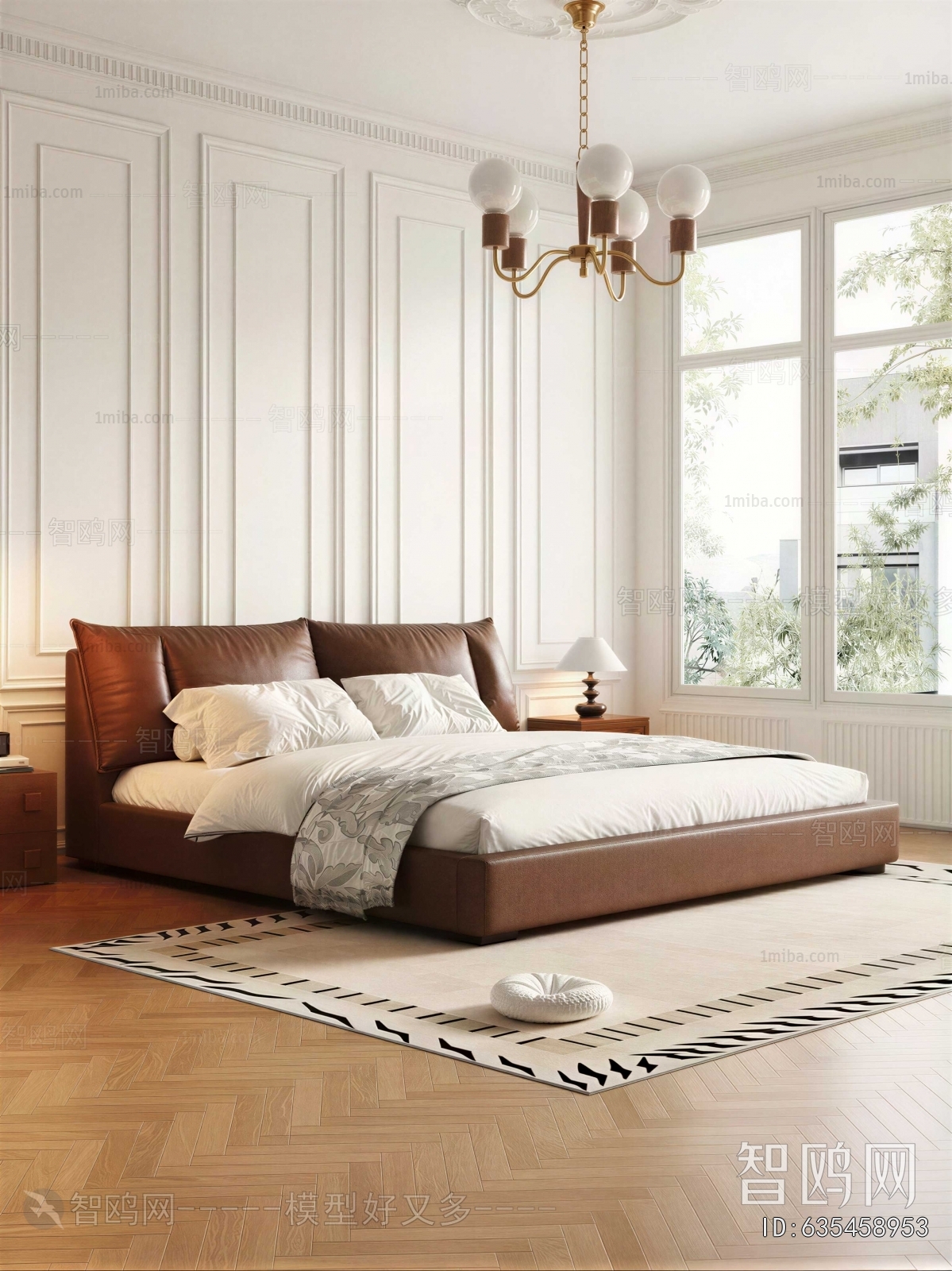 Modern Double Bed