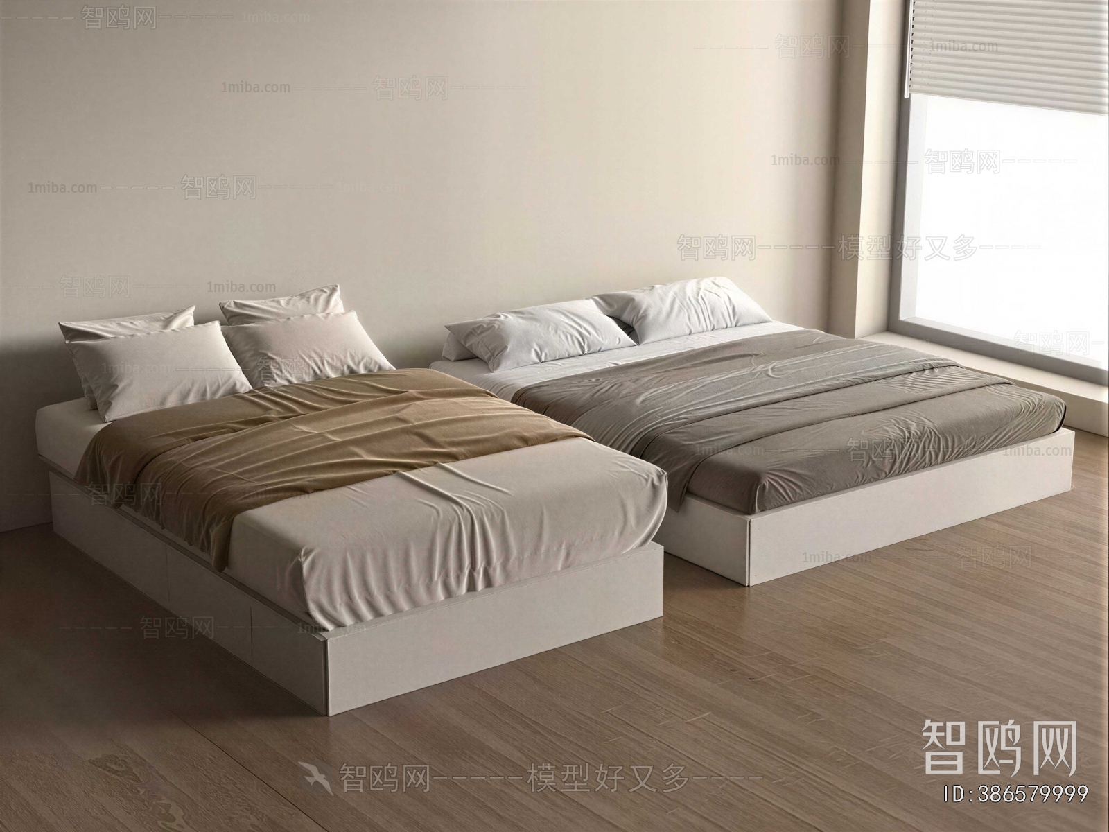 Modern Double Bed