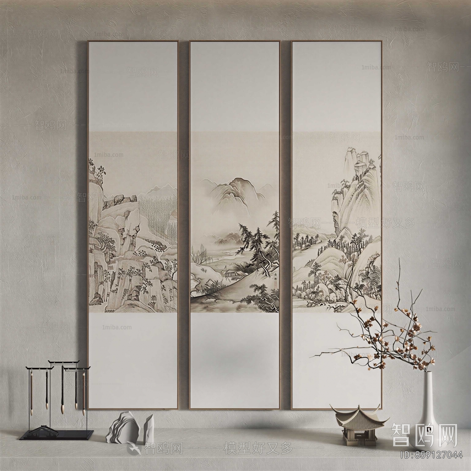 New Chinese Style Painting