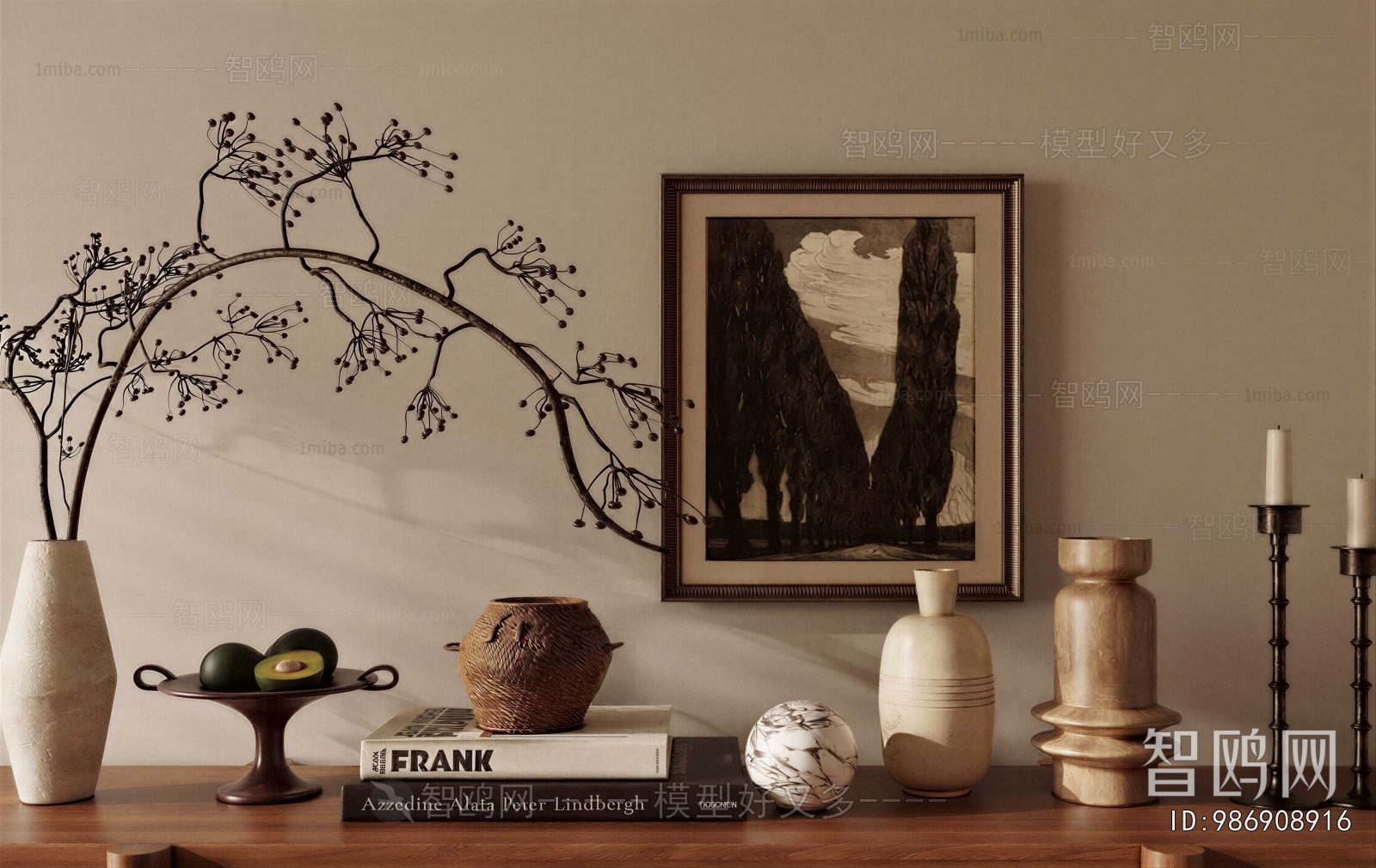 New Chinese Style Decorative Set