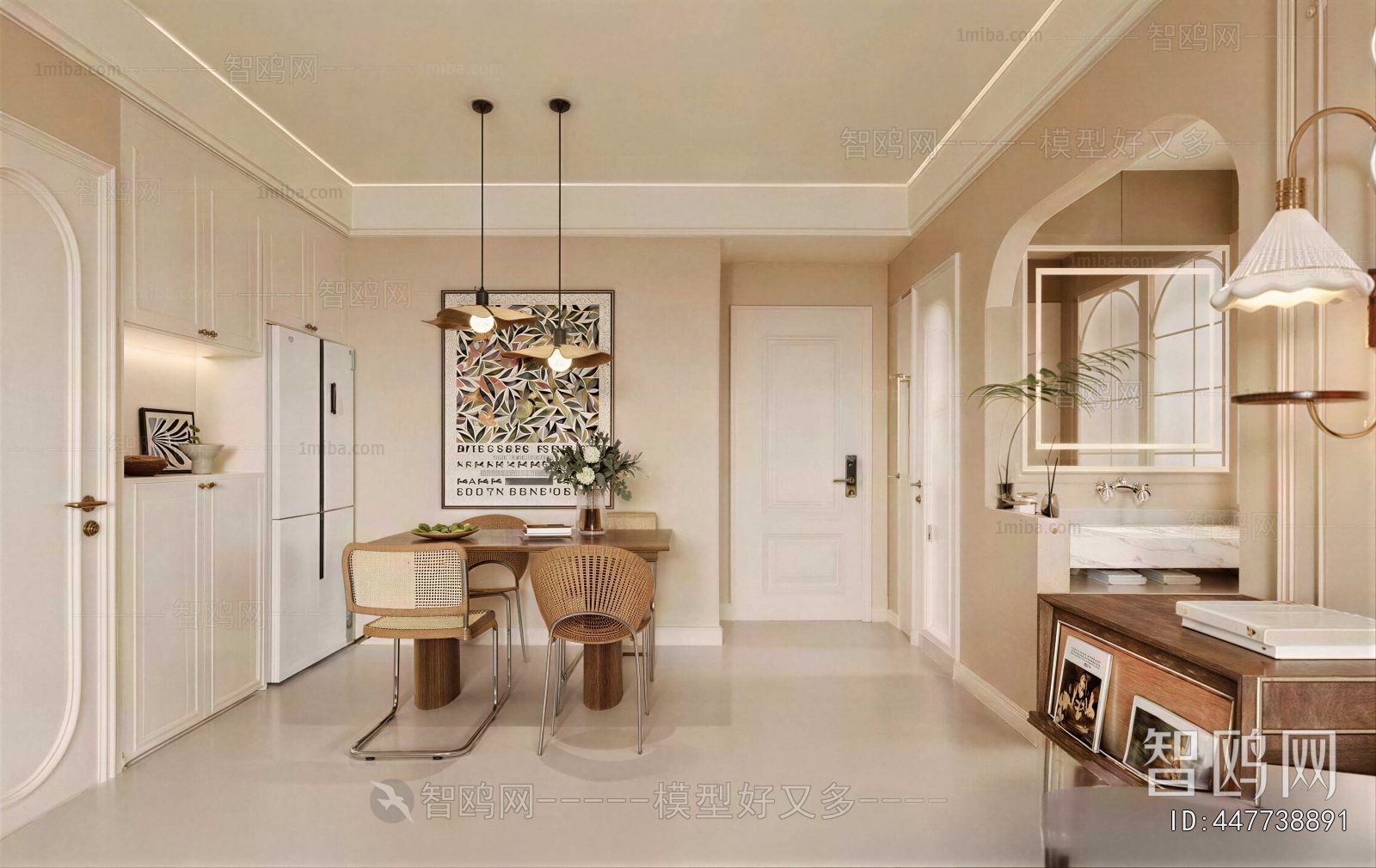 French Style Dining Room