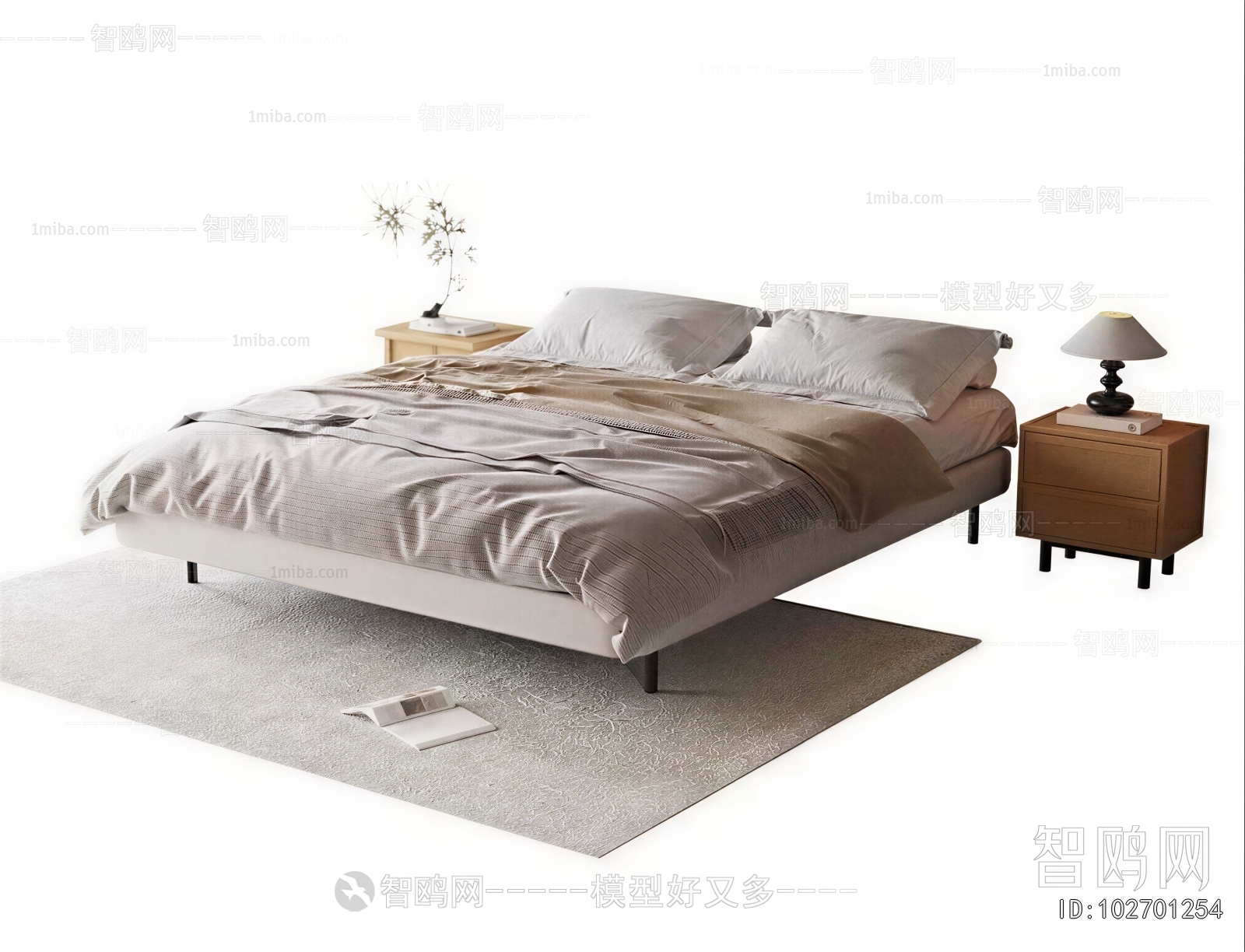 Modern Double Bed