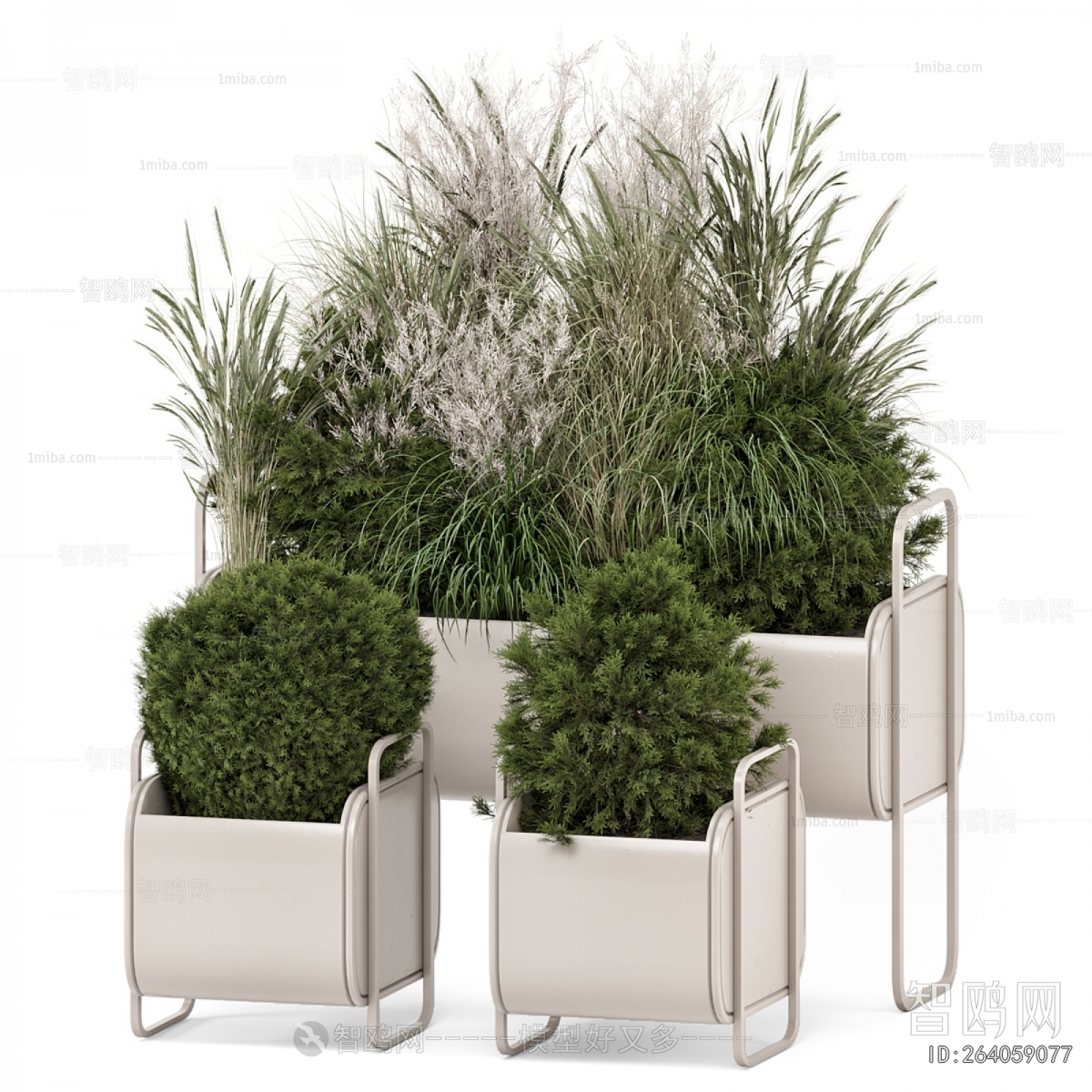 Modern Flower Bed, Flower Bowl, Flower Box