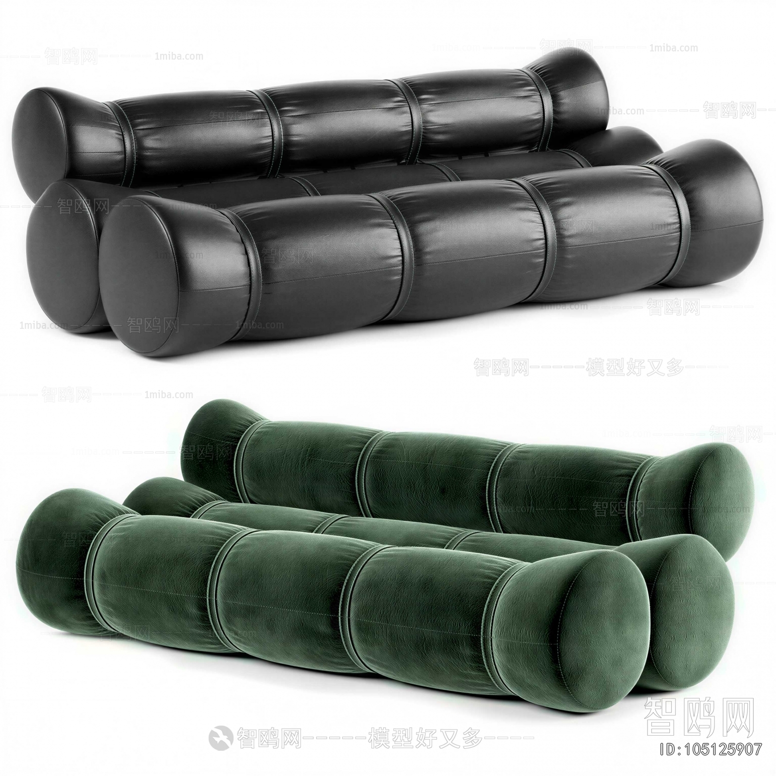 Modern Three-seat Sofa