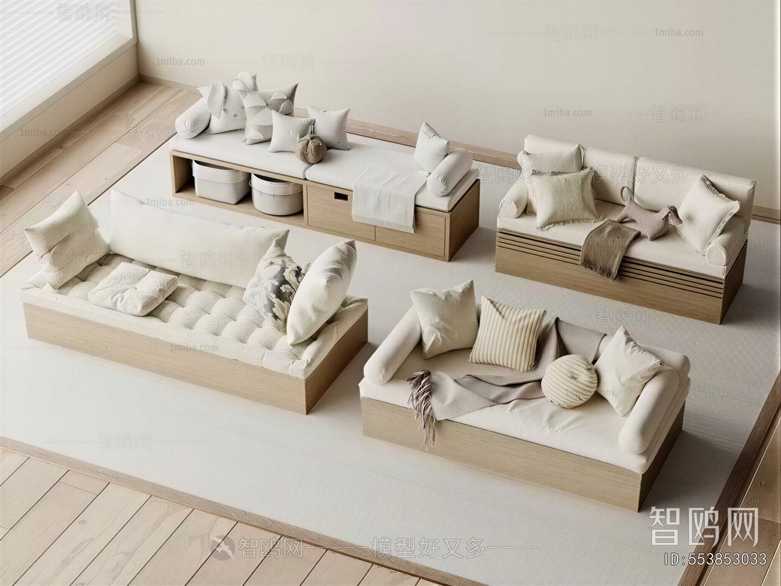 Modern Card Seat Sofa