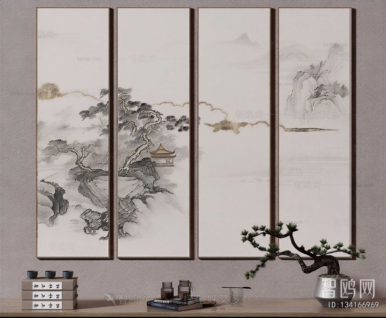 New Chinese Style Painting