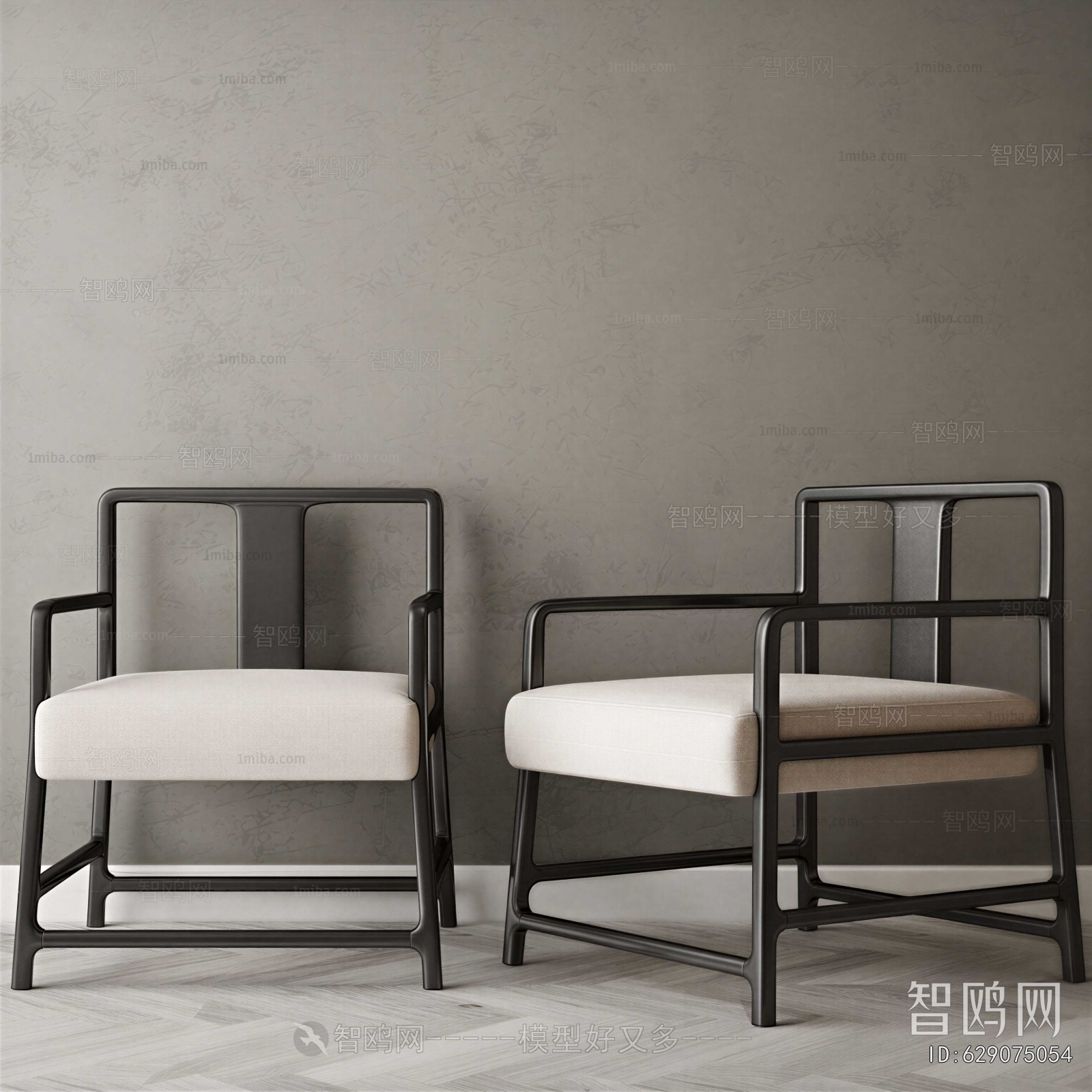 New Chinese Style Lounge Chair