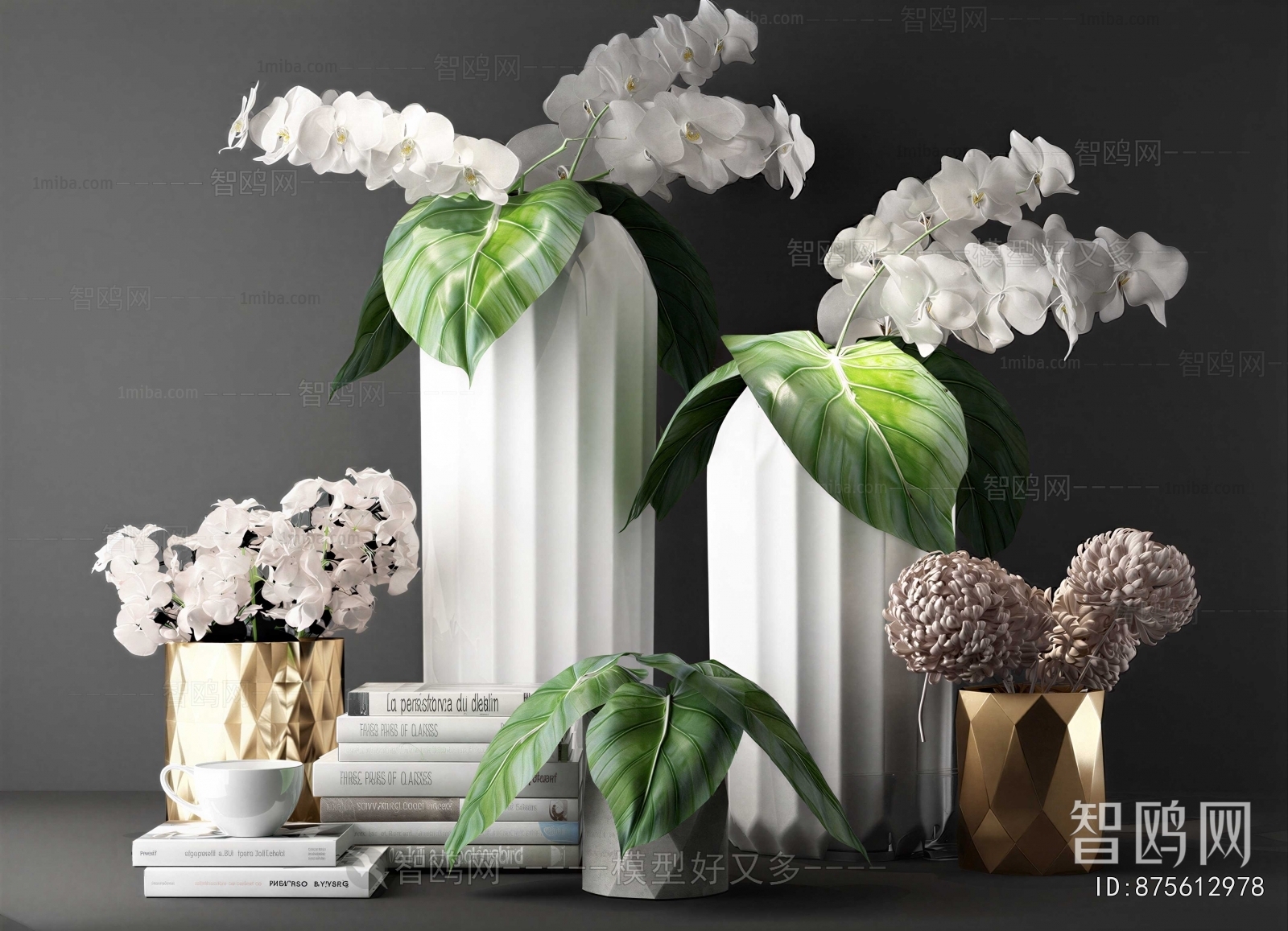 Nordic Style Flower Arrangement