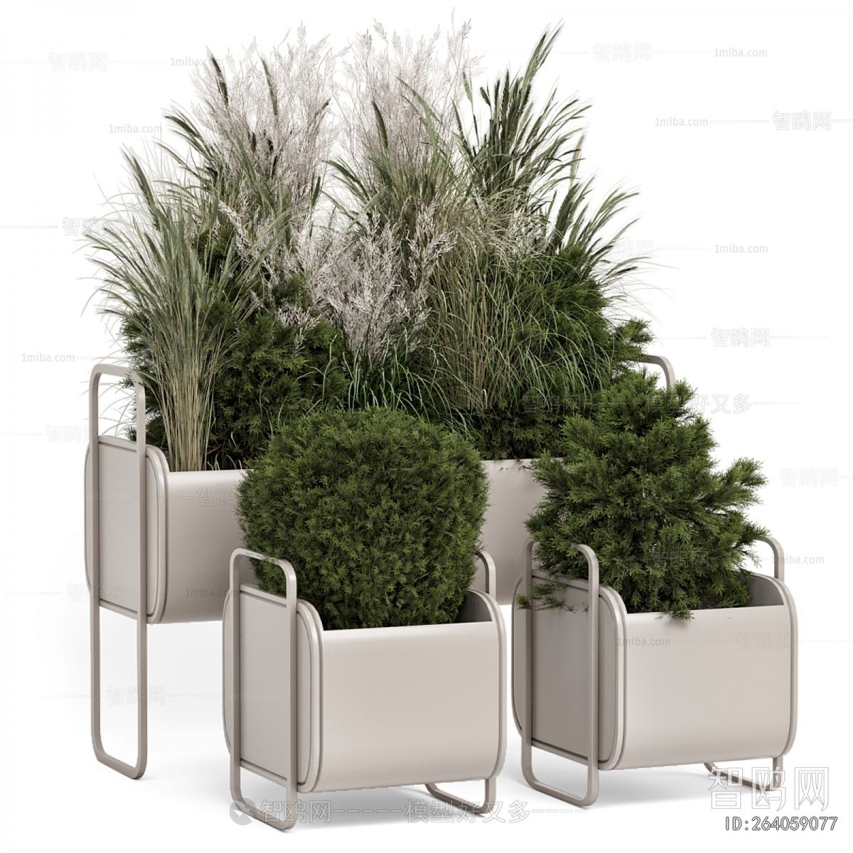 Modern Flower Bed, Flower Bowl, Flower Box