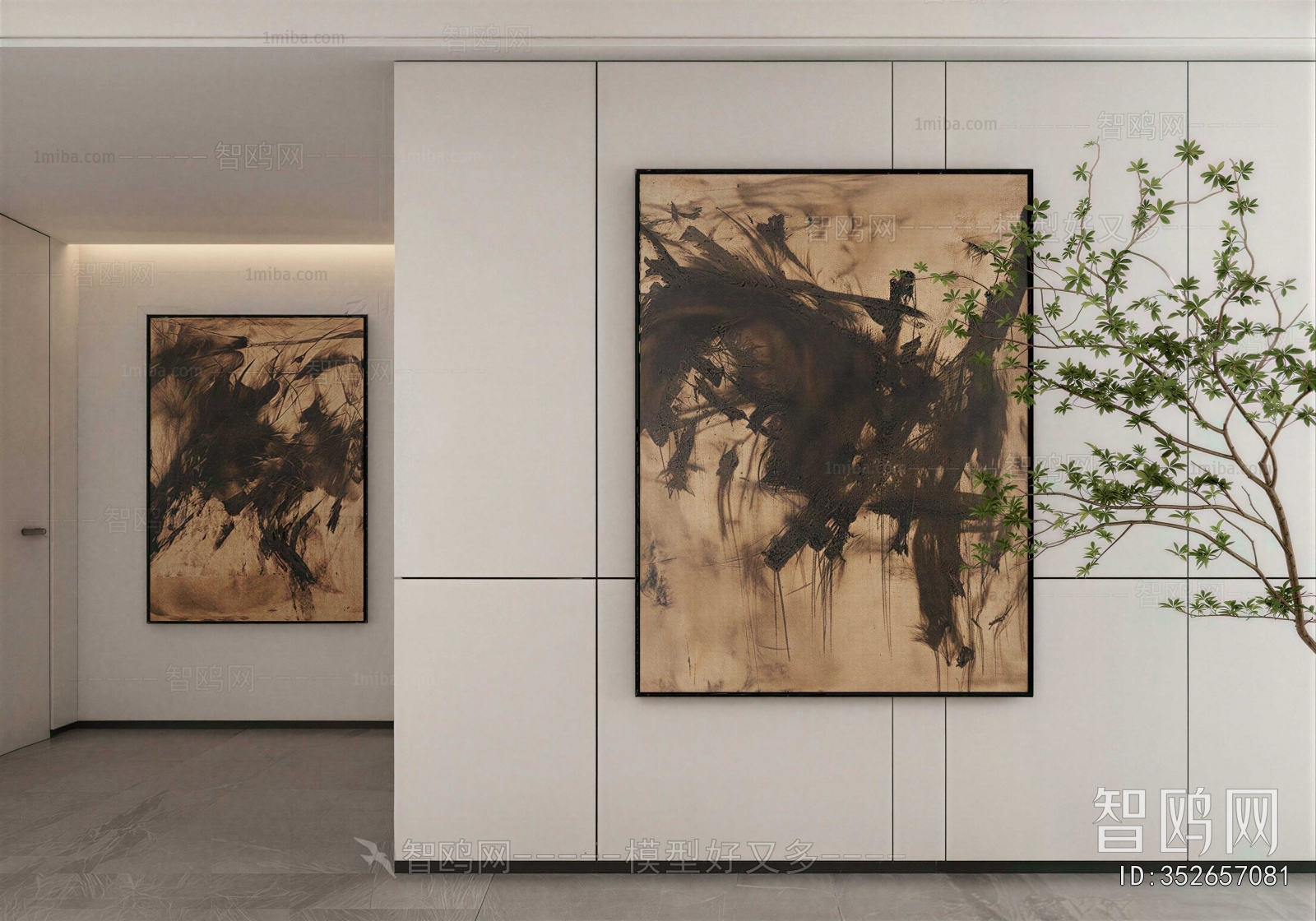 Wabi-sabi Style Painting