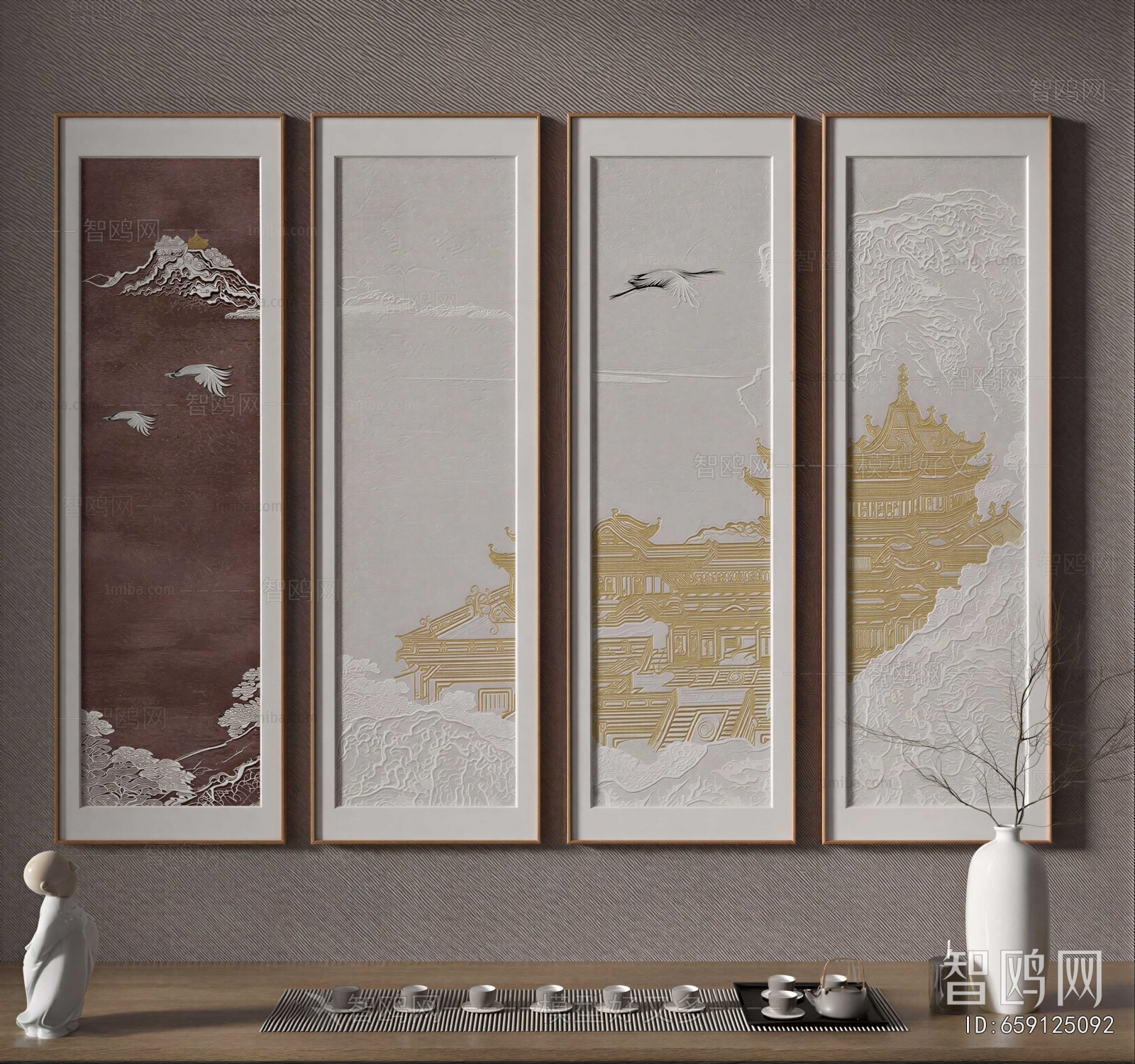 New Chinese Style Painting