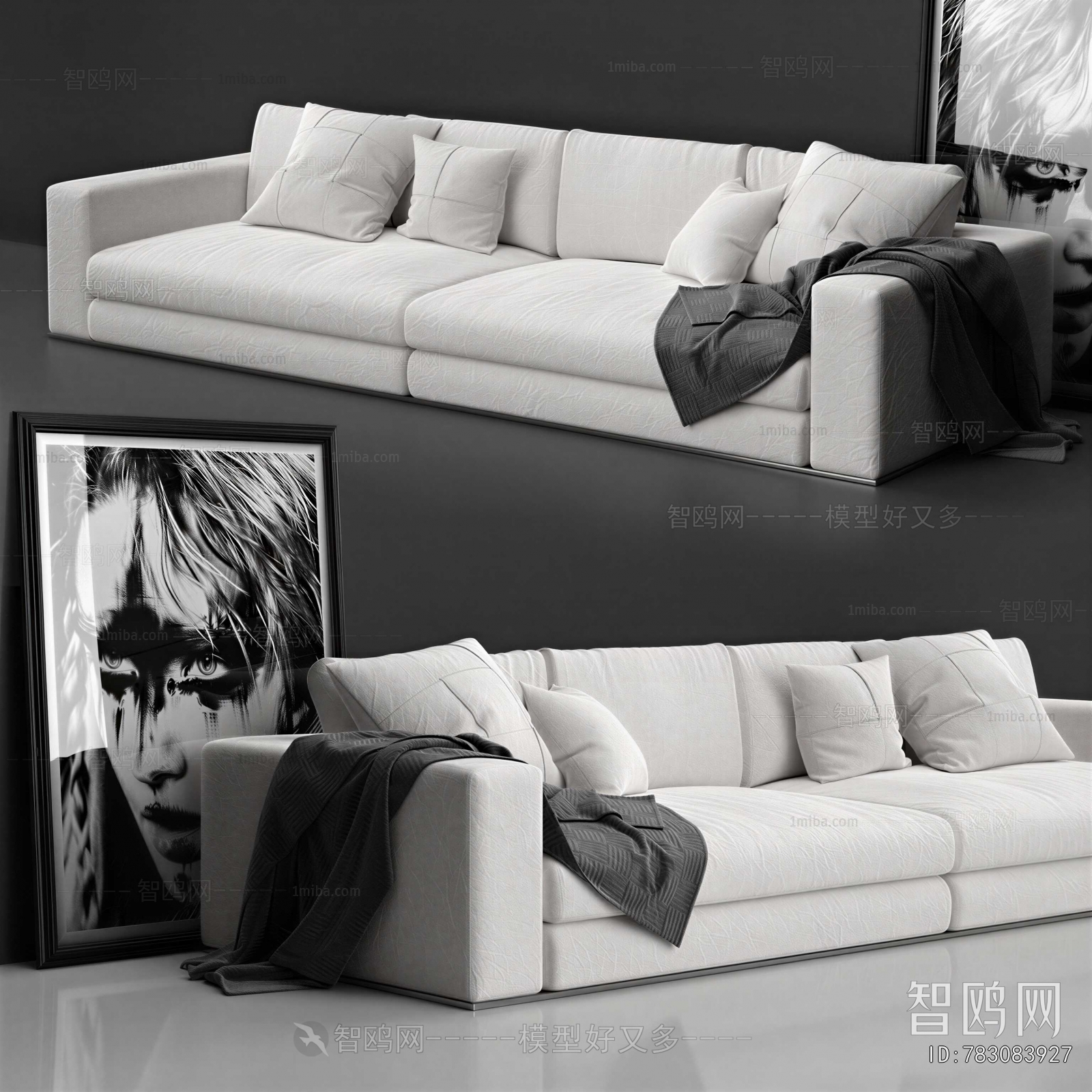 Nordic Style A Sofa For Two