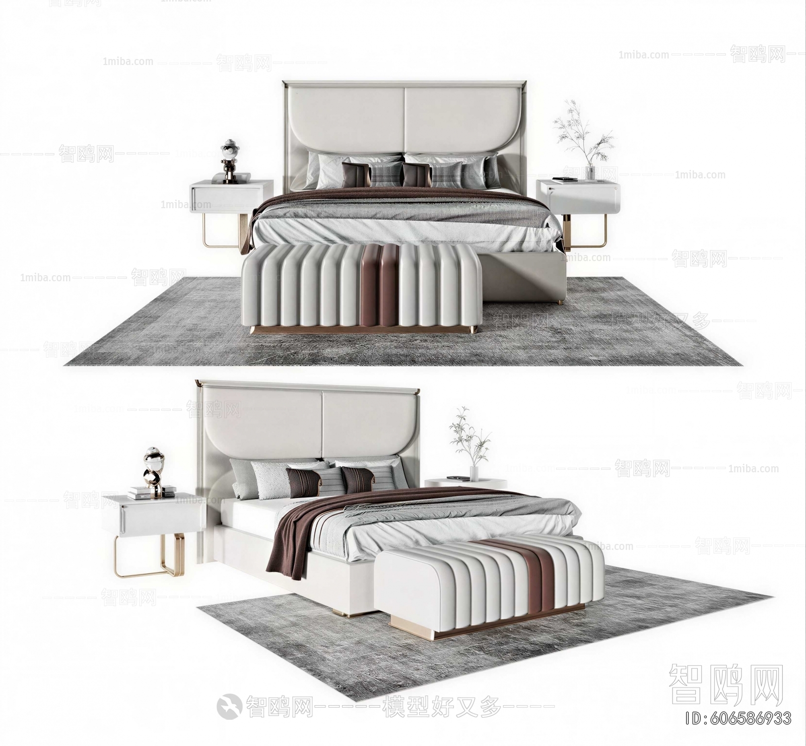 Modern Double Bed