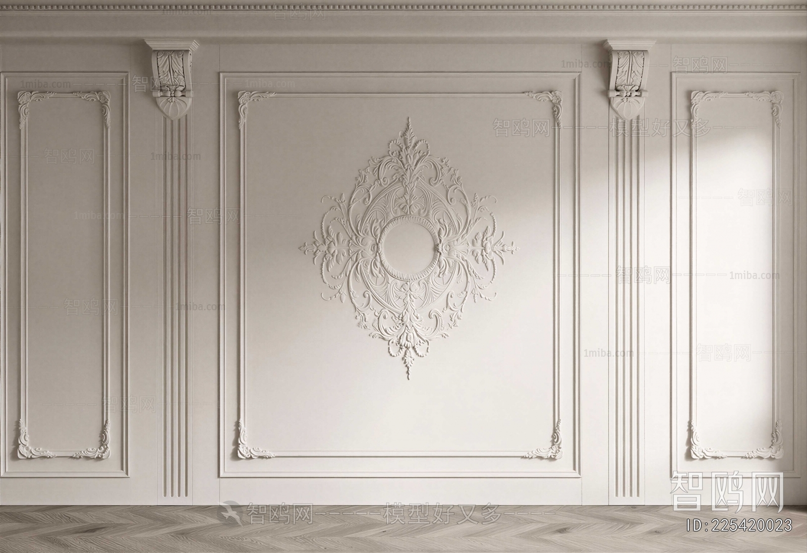 French Style TV Wall