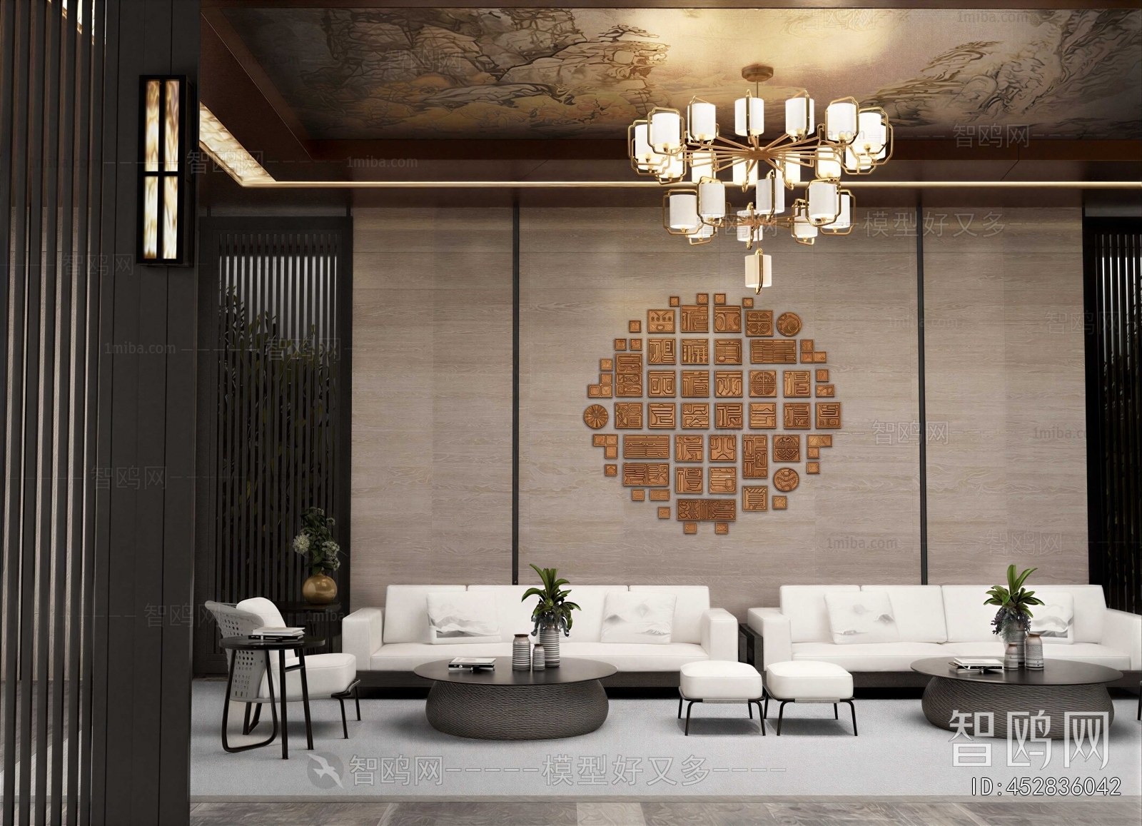 New Chinese Style Rest Area