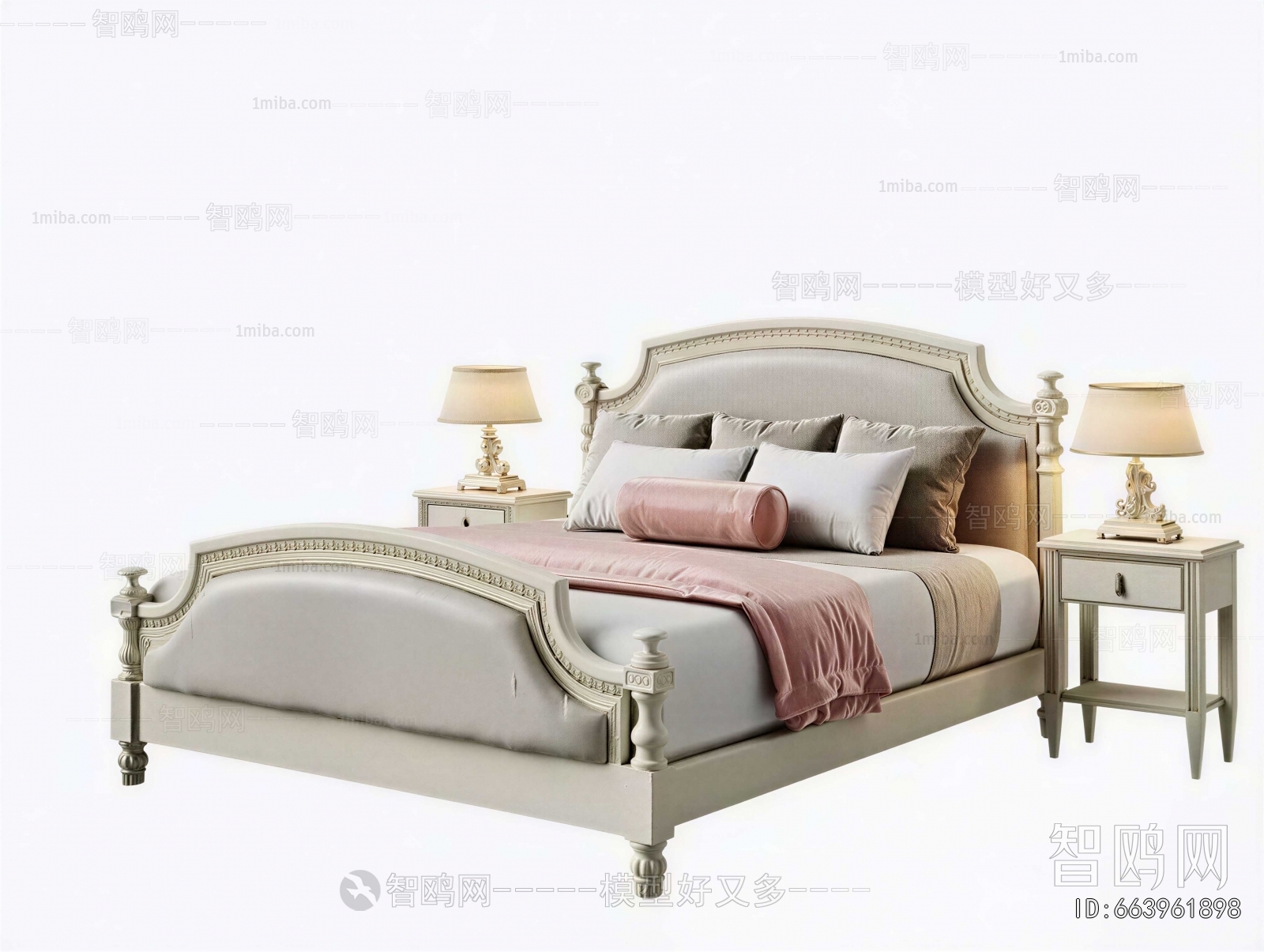 French Style Double Bed