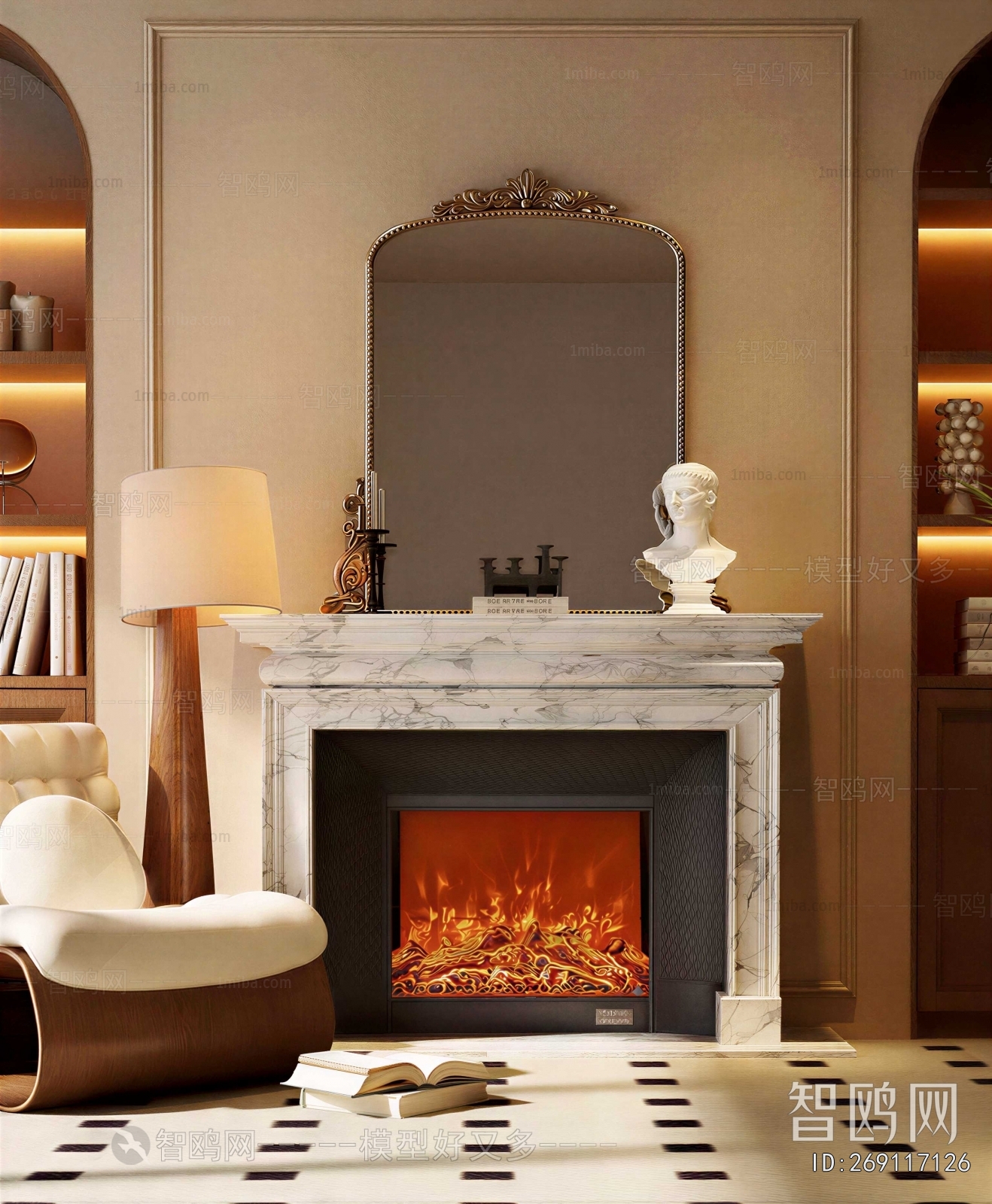 French Style Lounge Chair