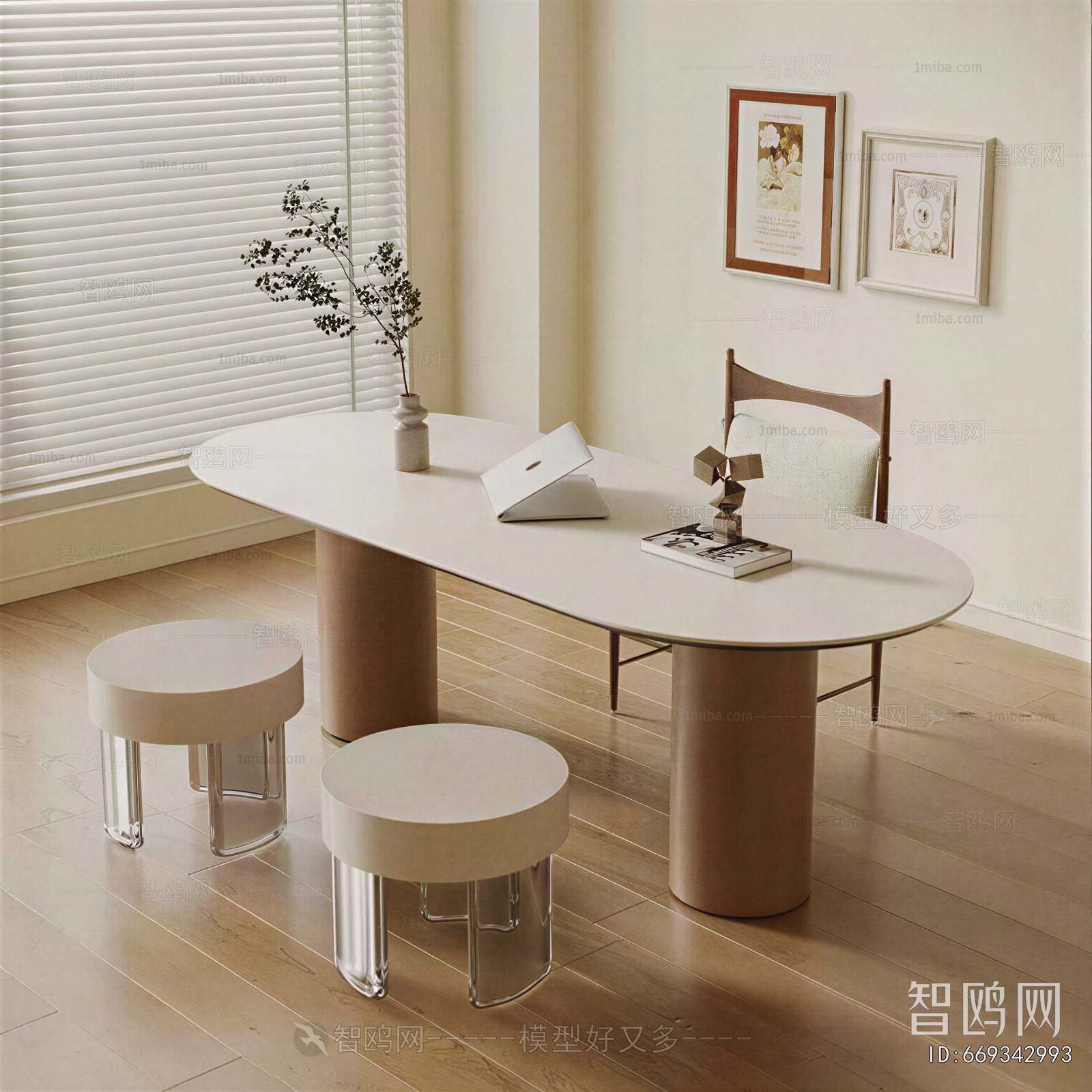 Modern Computer Desk And Chair