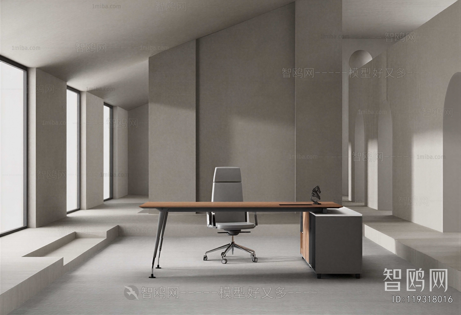 Modern Office Desk And Chair