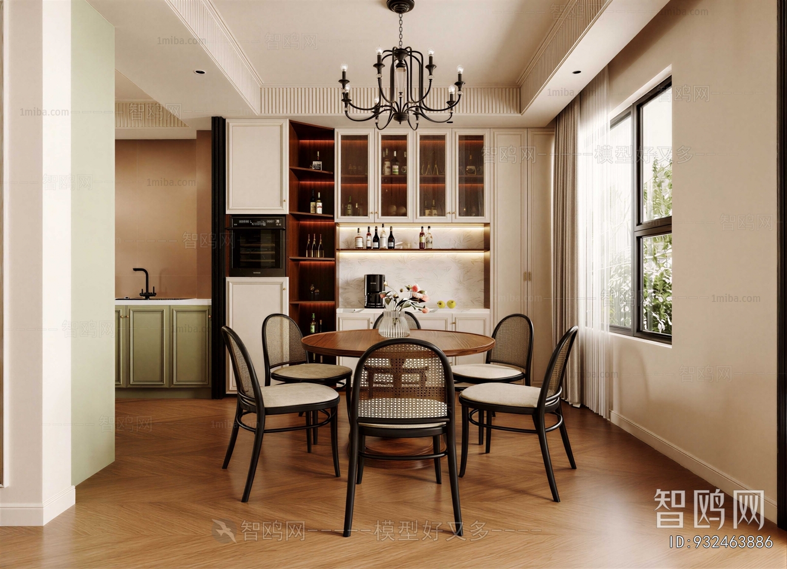 French Style Dining Room