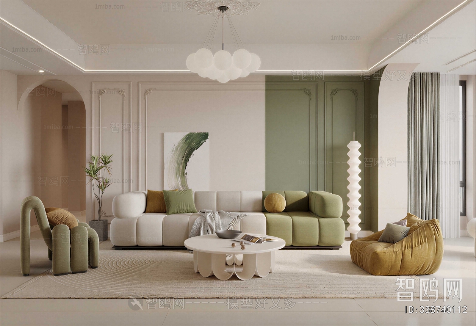 French Style A Living Room