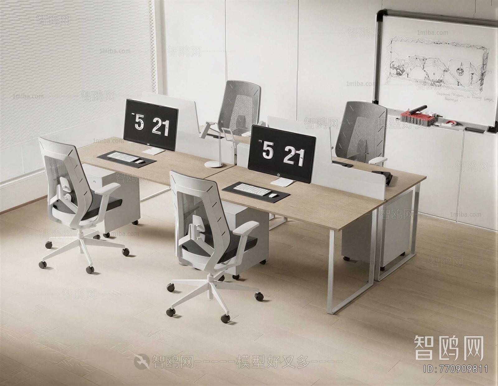 Modern Office Desk And Chair