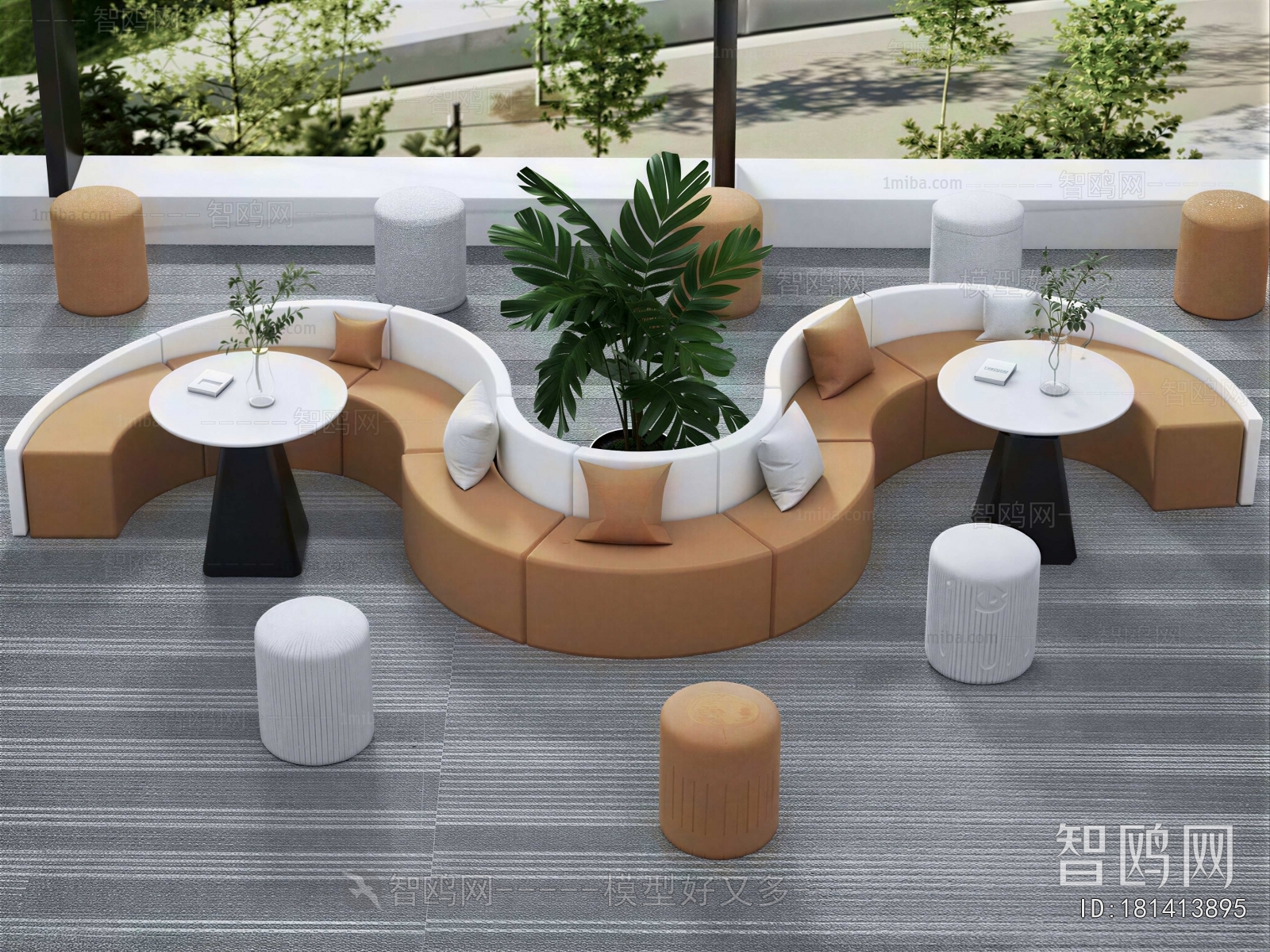 Modern Card Seat Sofa