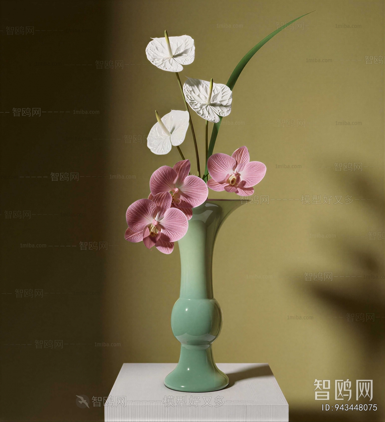 New Chinese Style Flower Arrangement