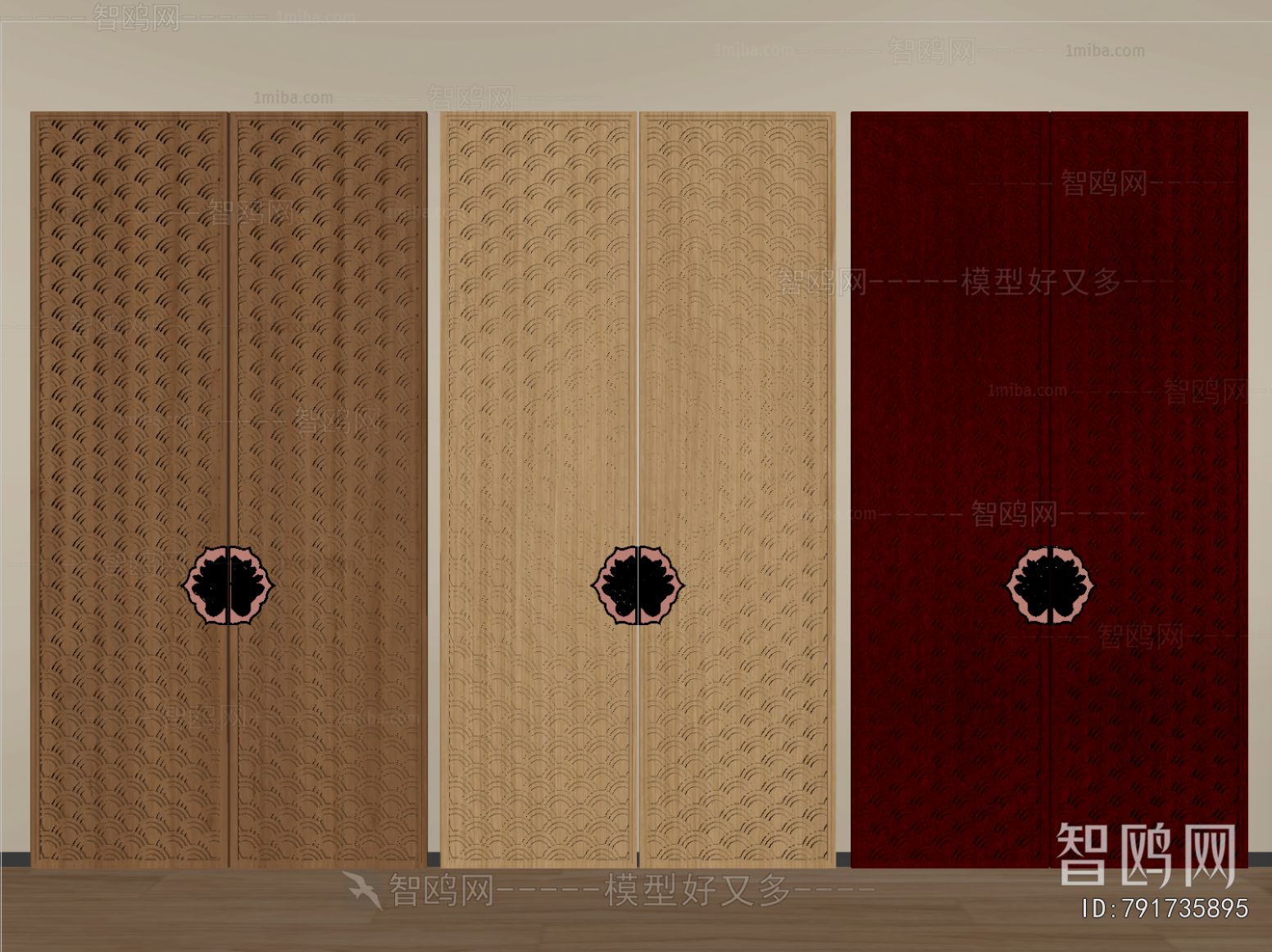 New Chinese Style Door Panel