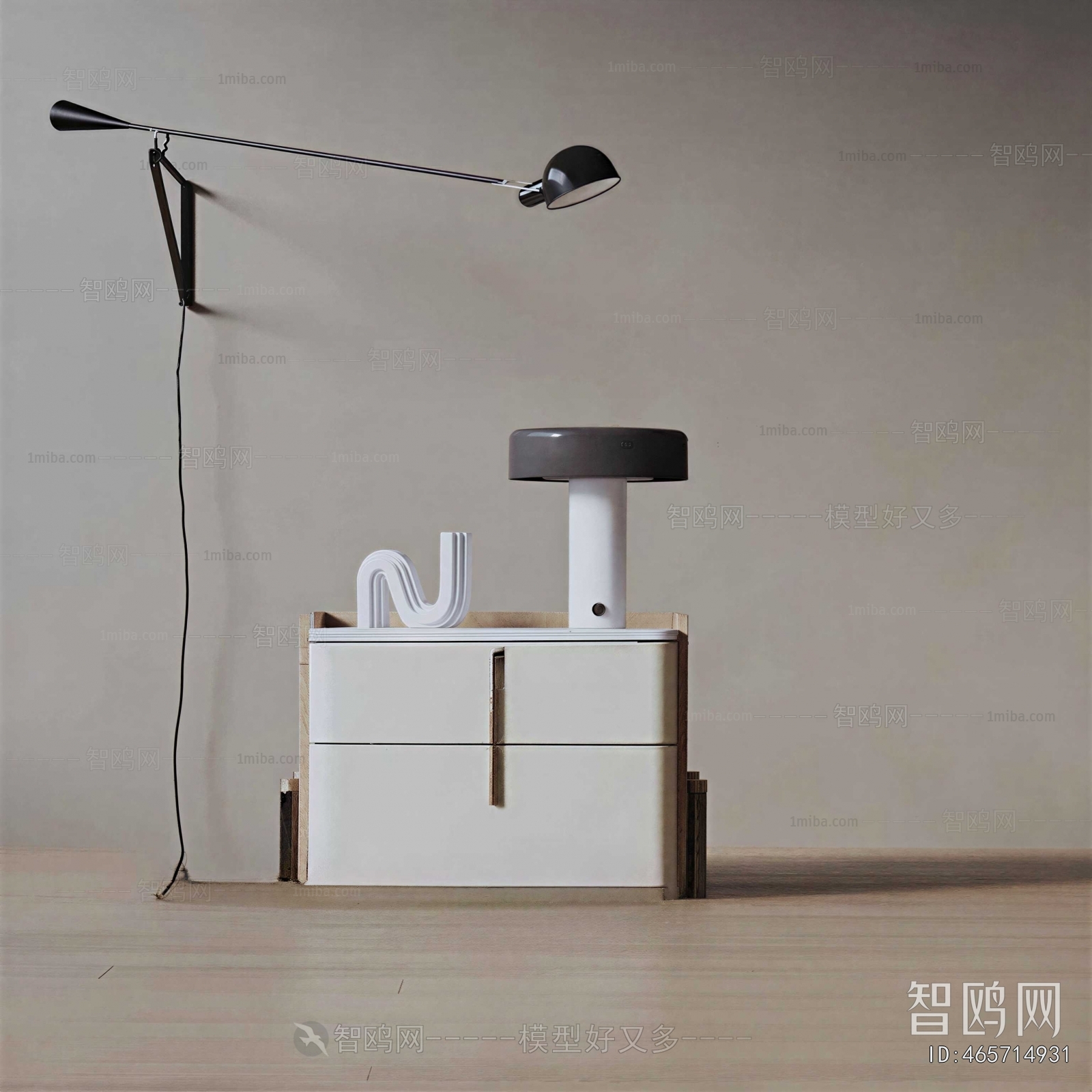 Modern Bedside Cupboard