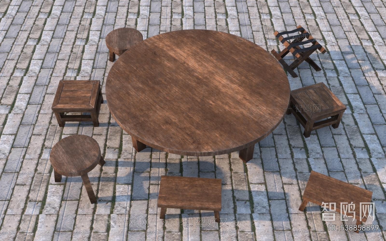 New Chinese Style Leisure Table And Chair