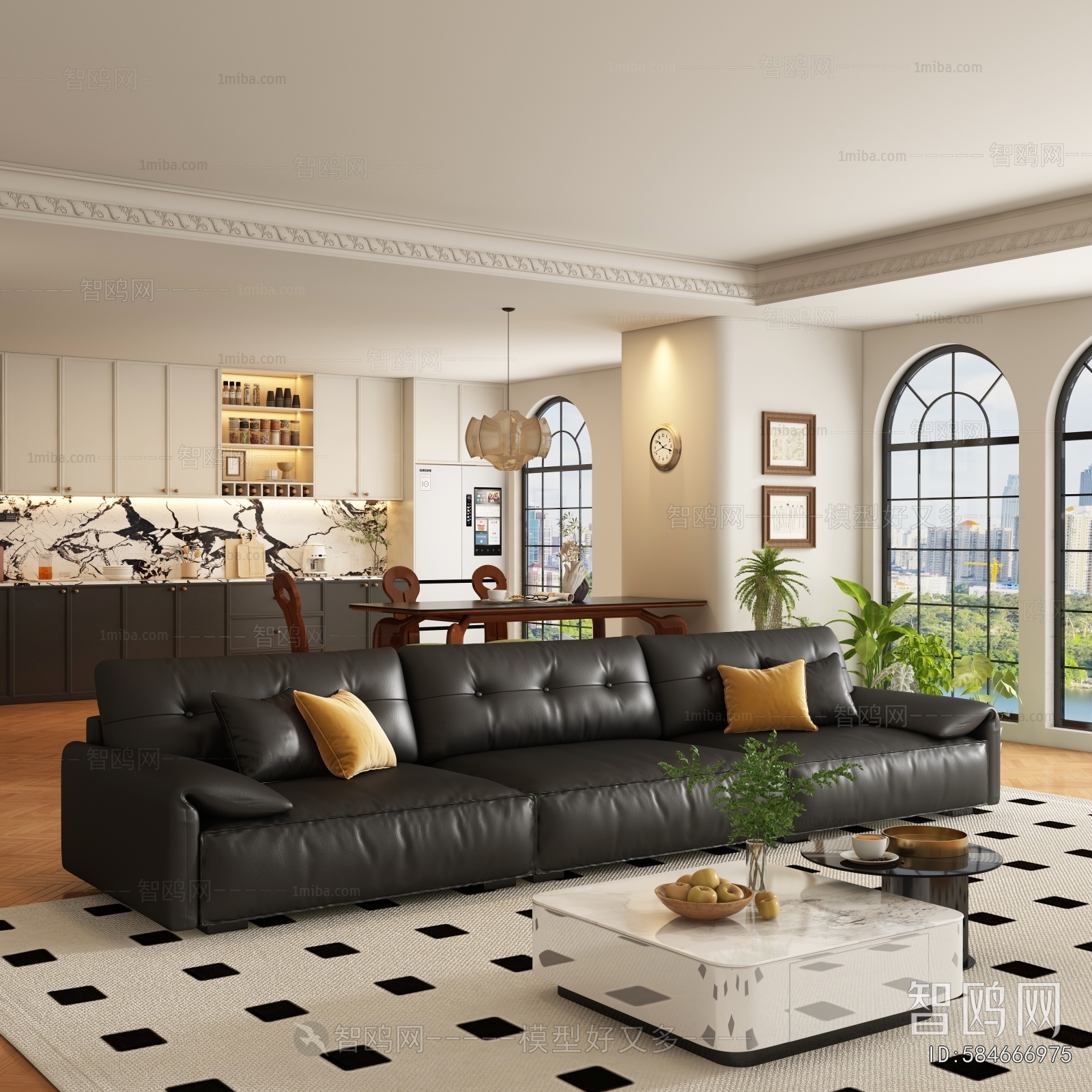 French Style A Living Room