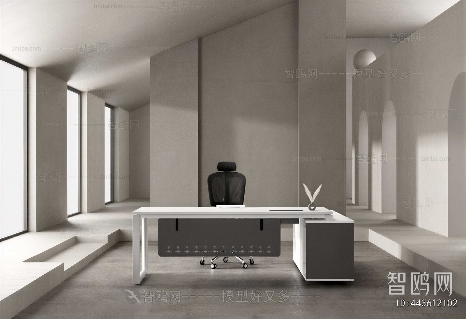 Modern Office Desk And Chair