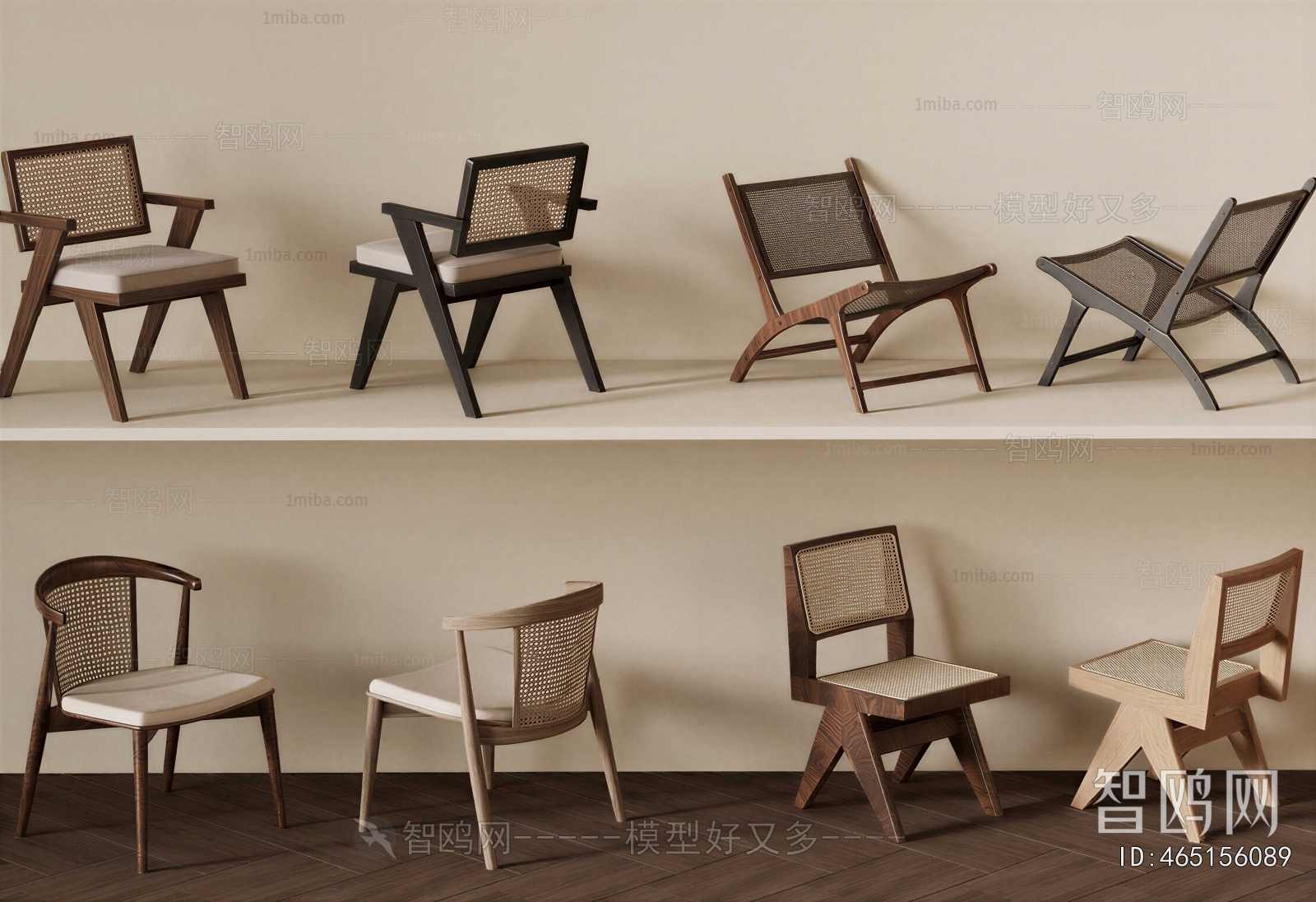 Wabi-sabi Style Lounge Chair