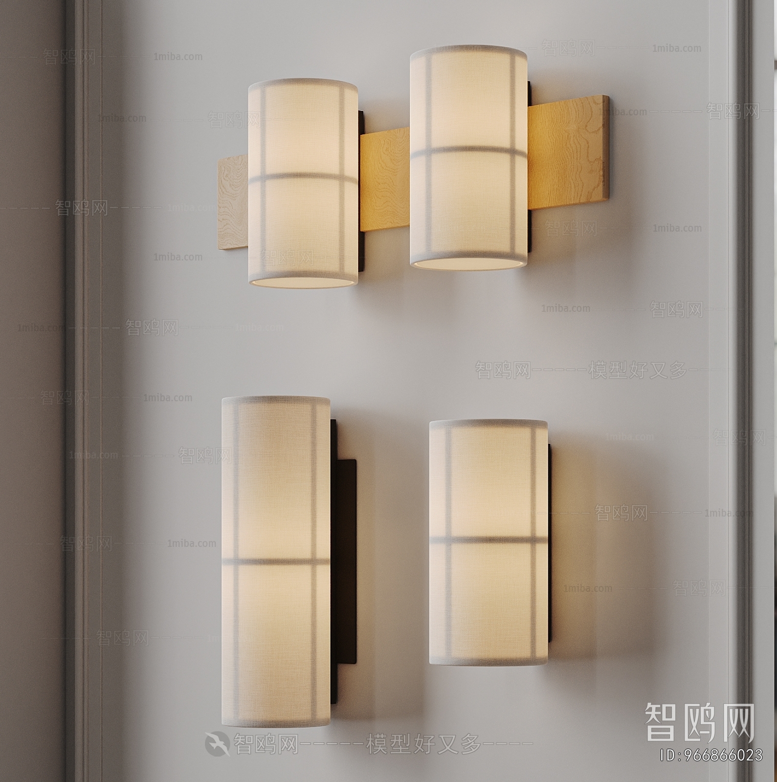 Wabi-sabi Style Wall Lamp