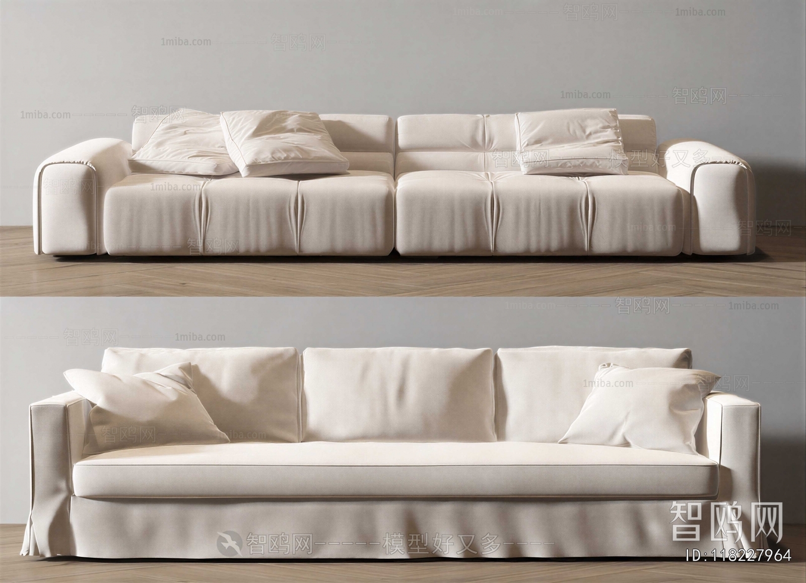 Modern Multi Person Sofa