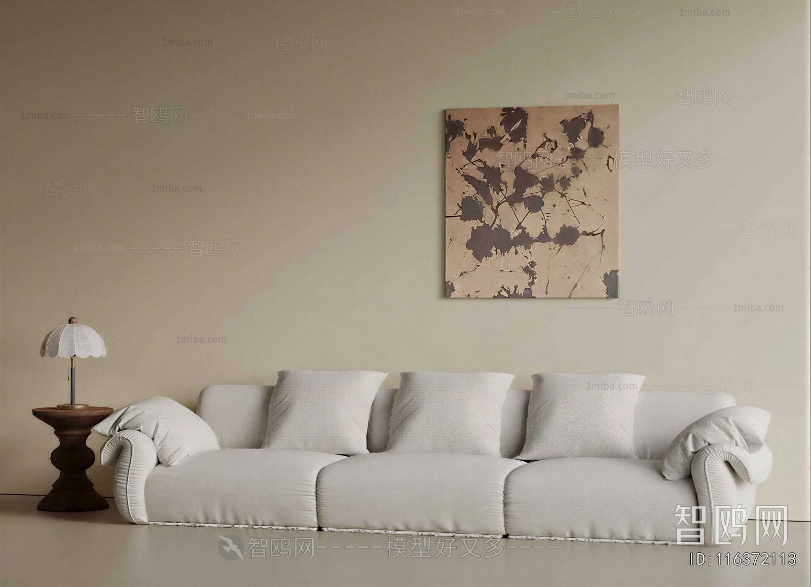 Modern Three-seat Sofa